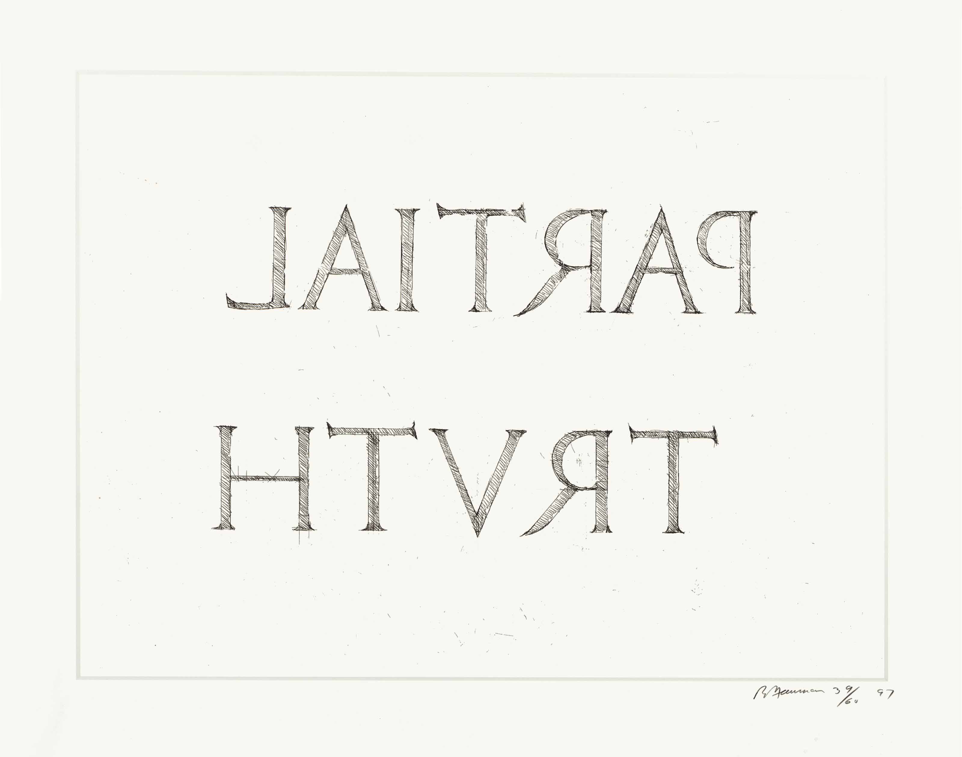 Bruce Nauman — Частичная истина