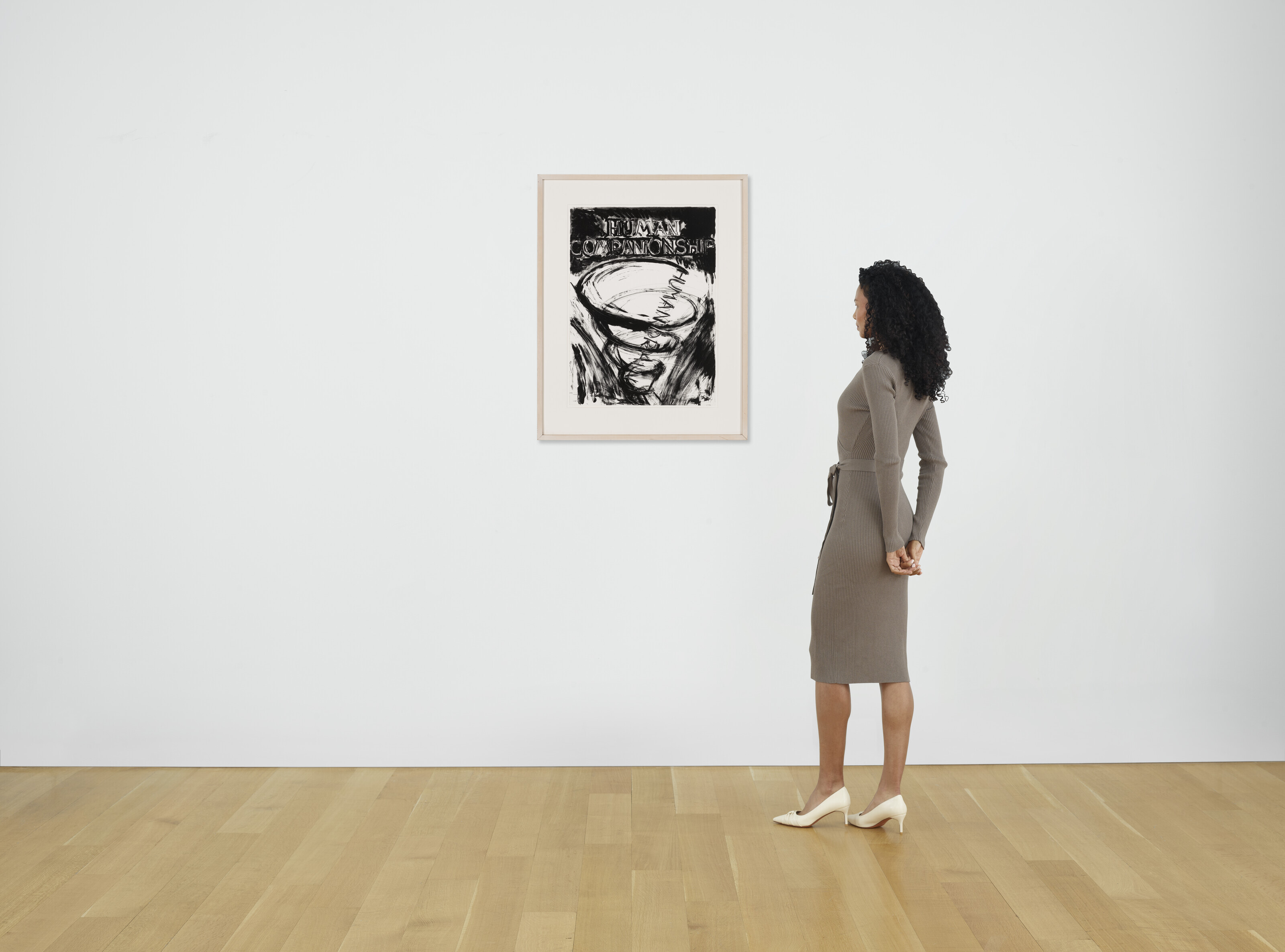 Bruce Nauman — "Человеческое общение", "Утечка человеческих ресурсов" из восьми литографий в пользу Фонда современного исполнительского искусства, Inc., изображение 3