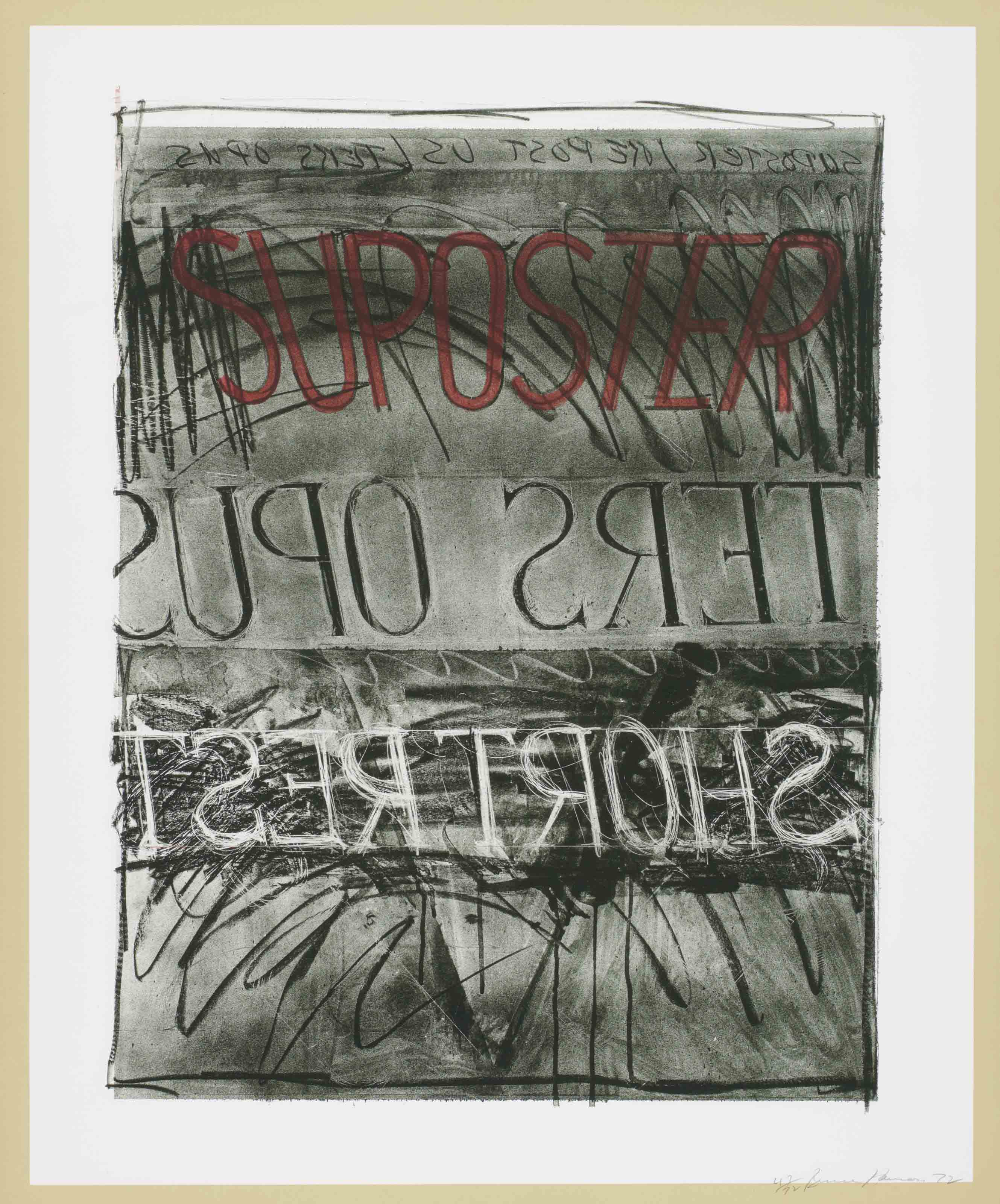 Bruce Nauman — Супостер (С. 12)