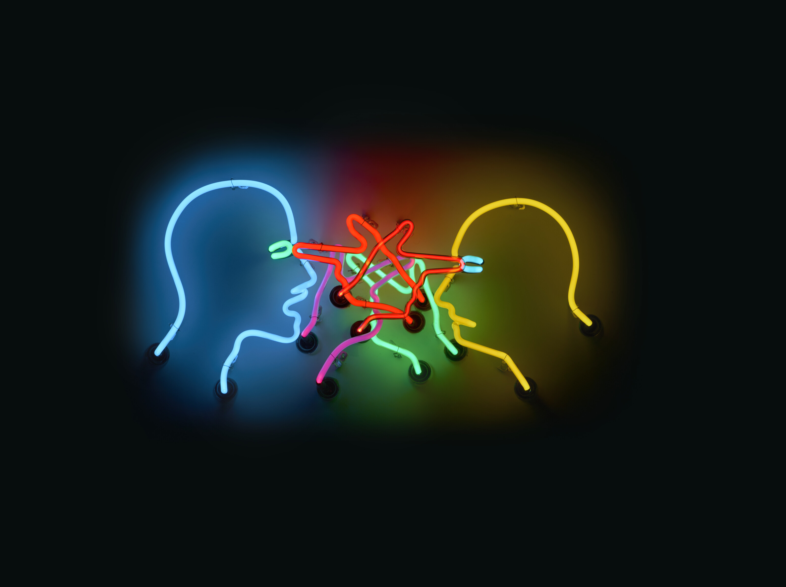 Bruce Nauman — Двойной удар в глаз II
