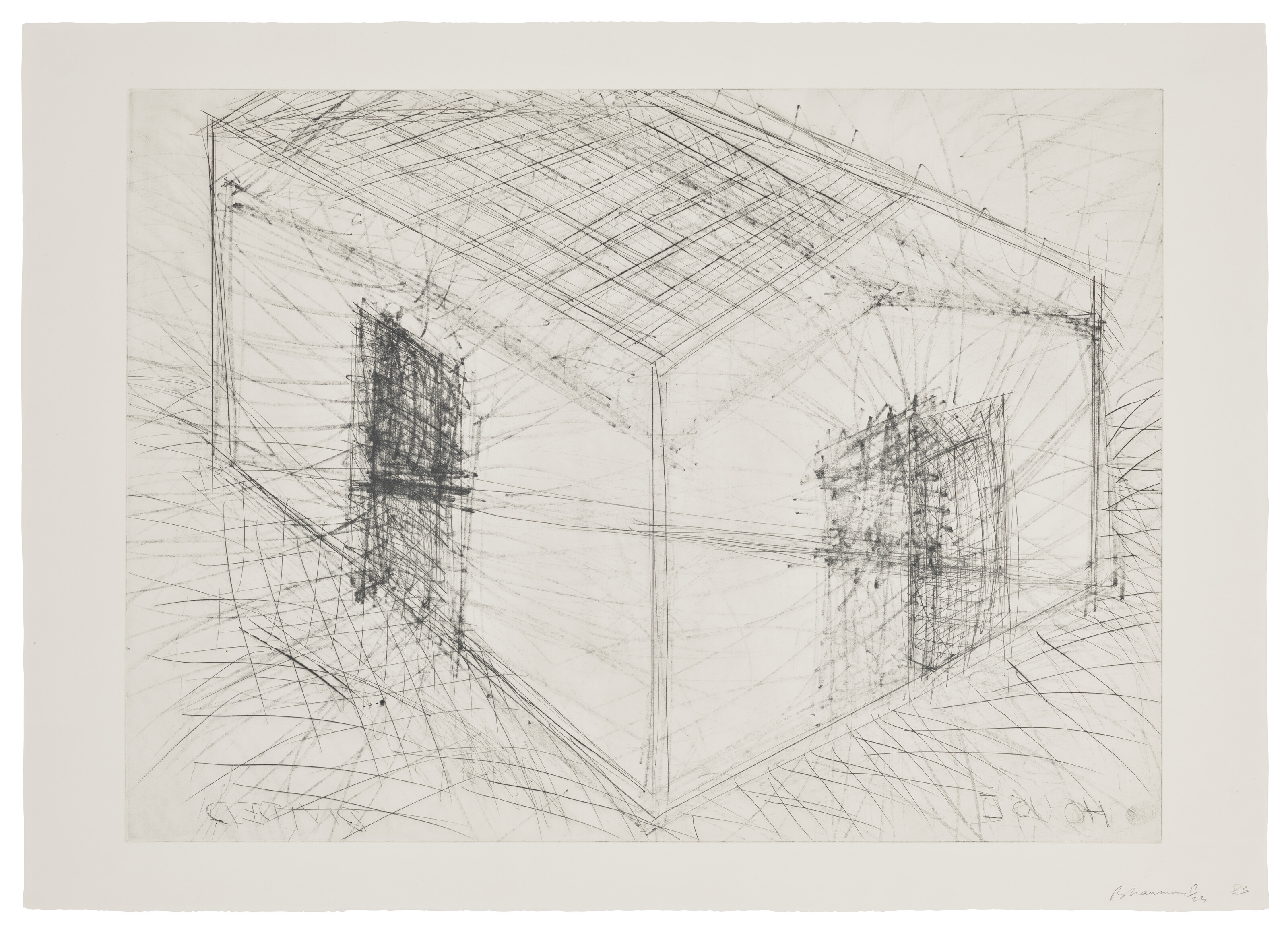 Bruce Nauman — Разделенный дом