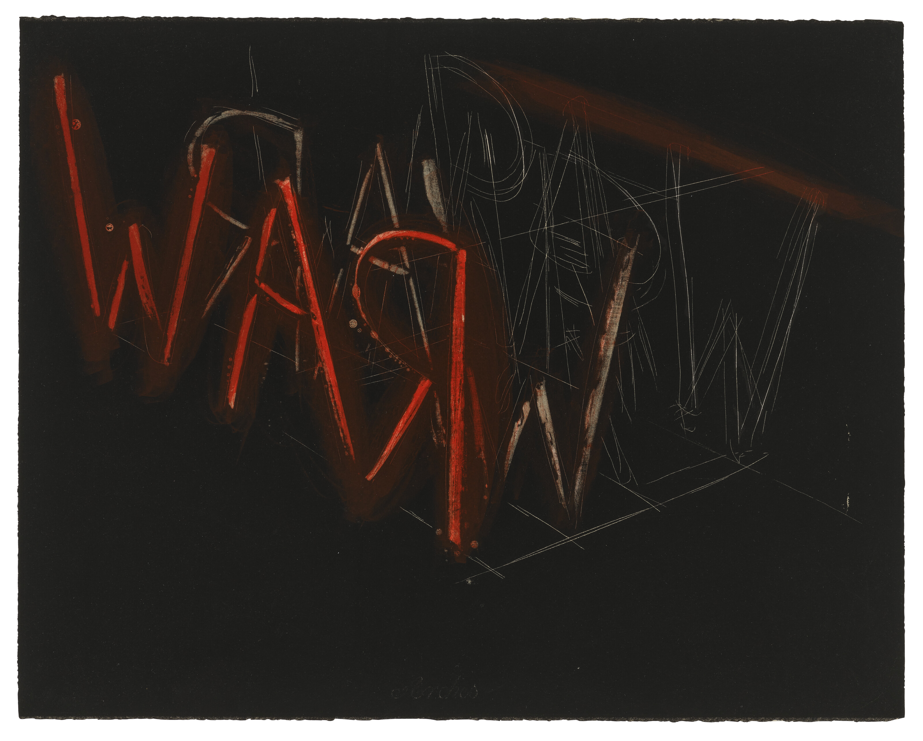 Bruce Nauman — Грубая война