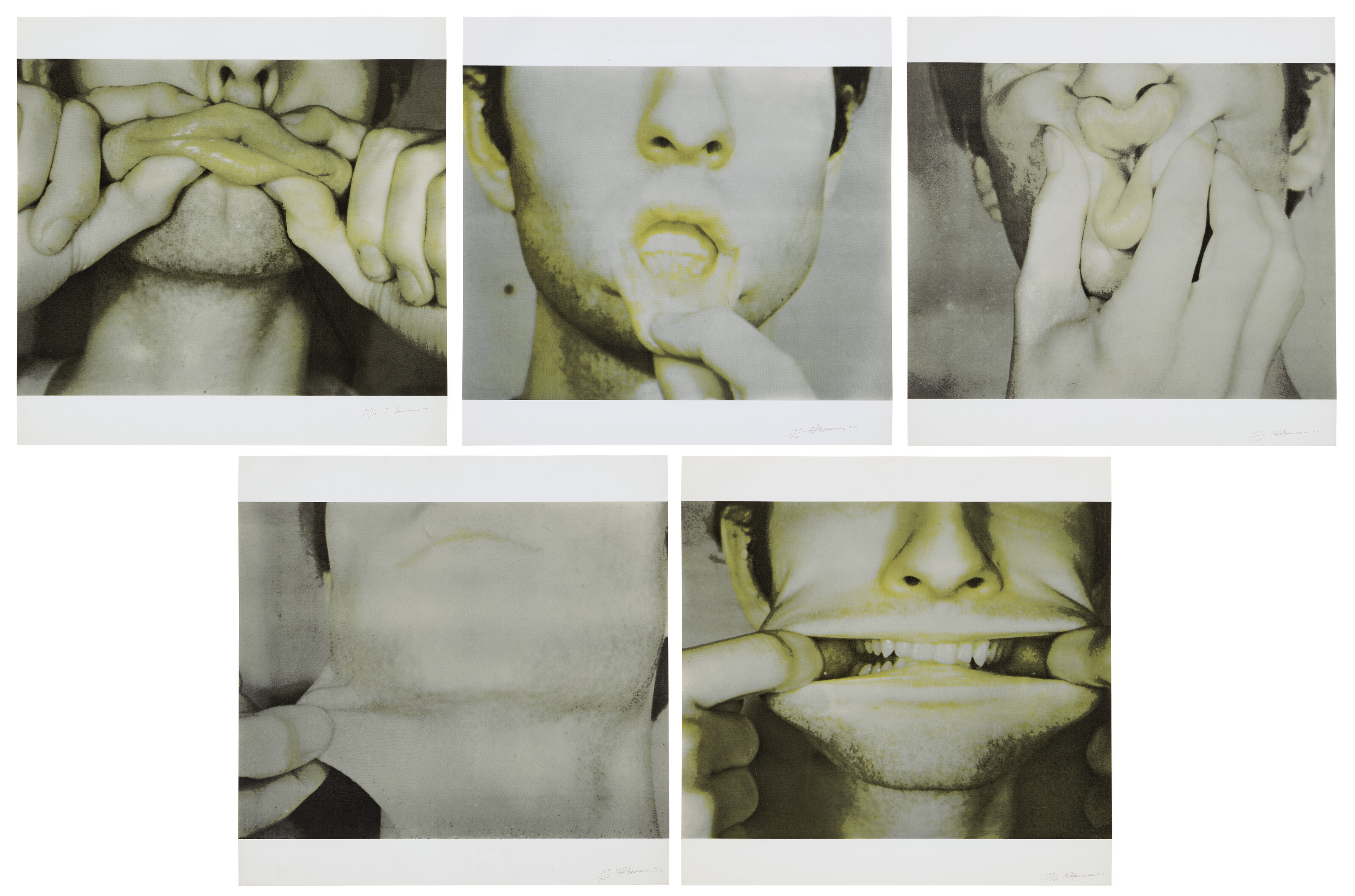 Bruce Nauman — Исследования для создания голограмм