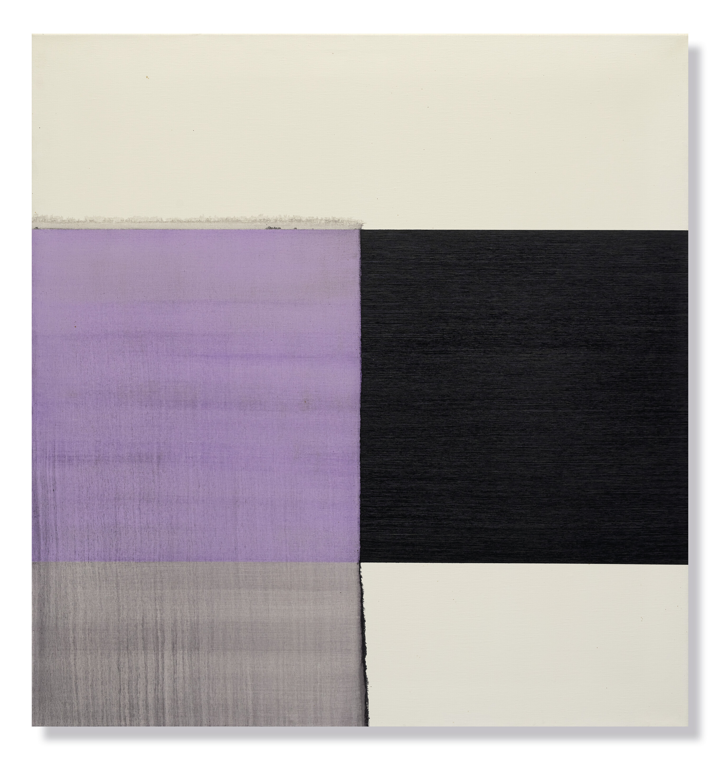 Callum Innes — Открытая картина Угольно-Красный Фиолетовый