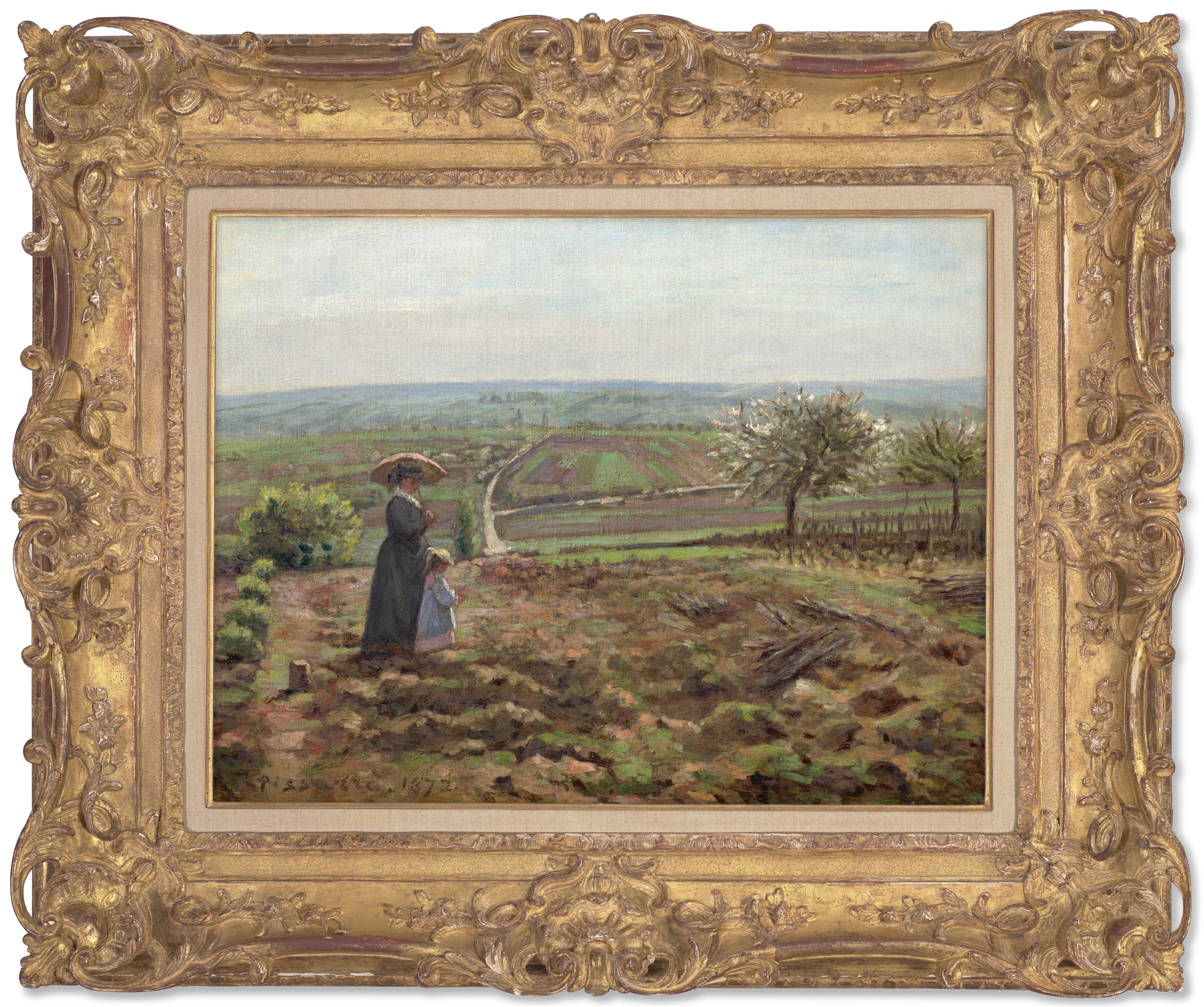 Camille Pissarro — Руанский маршрут, лес мастеров искусства, Понтуаз, изображение 2