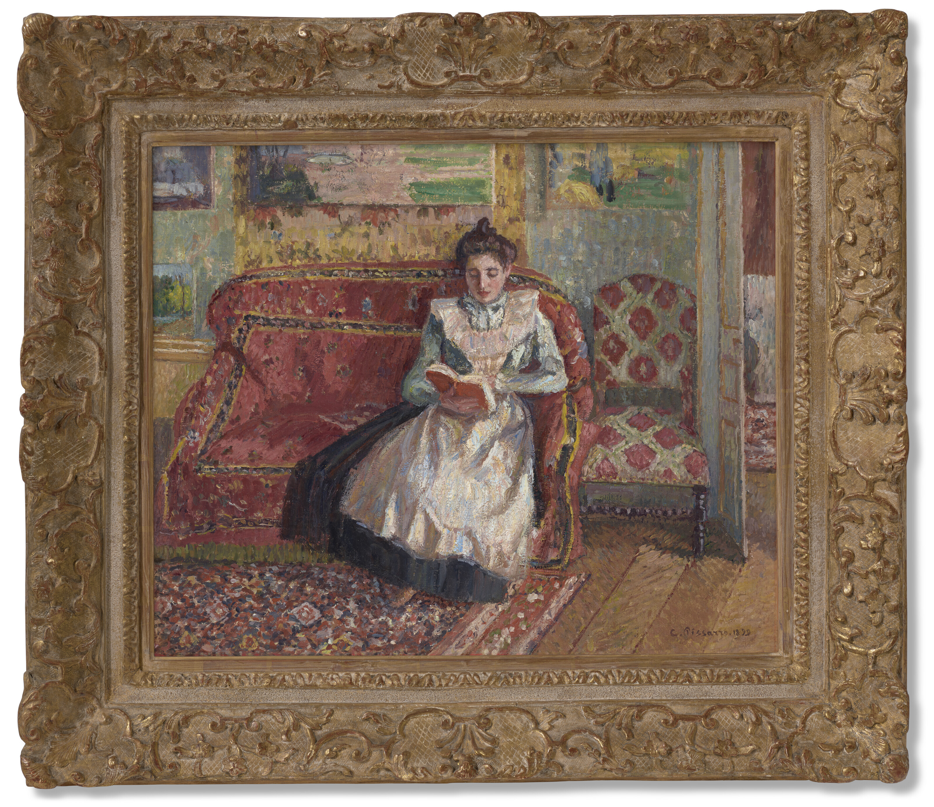 Camille Pissarro — Жанна Писсарро - маленькая кокотка, лизантка, изображение 2