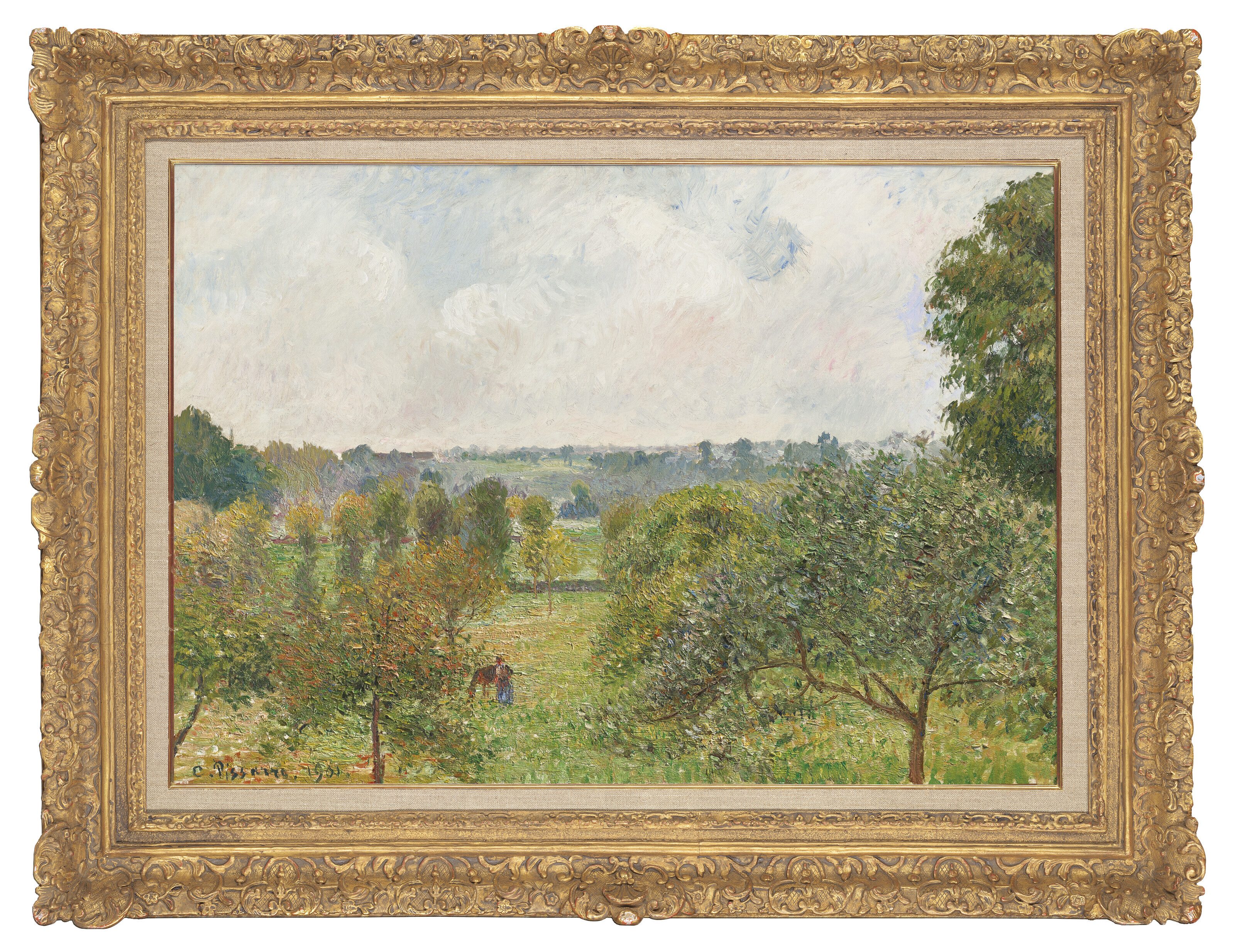 Camille Pissarro — Апре-ля-плю, сегодня, рано, изображение 2
