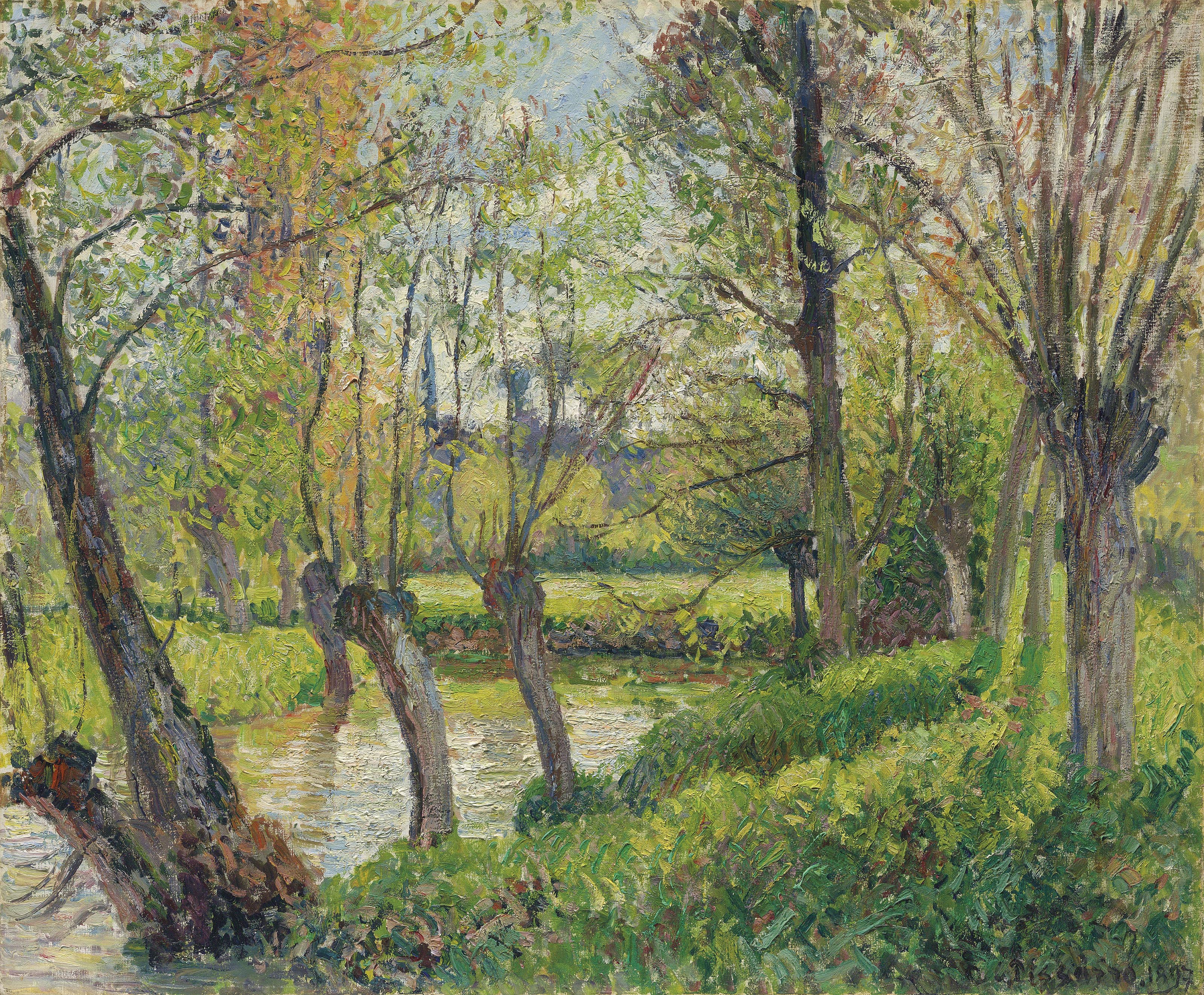 Camille Pissarro — Границы вечности, уединенный уголок