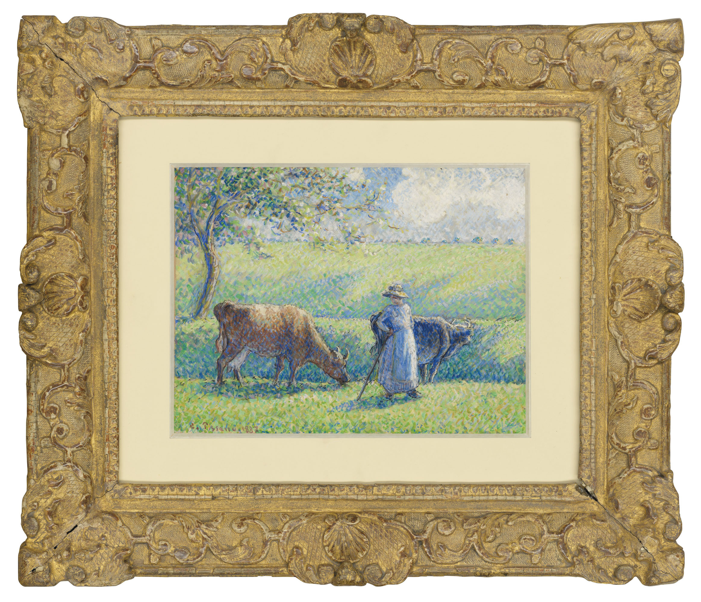 Camille Pissarro — Пейсанн гардант из ваших, изображение 2