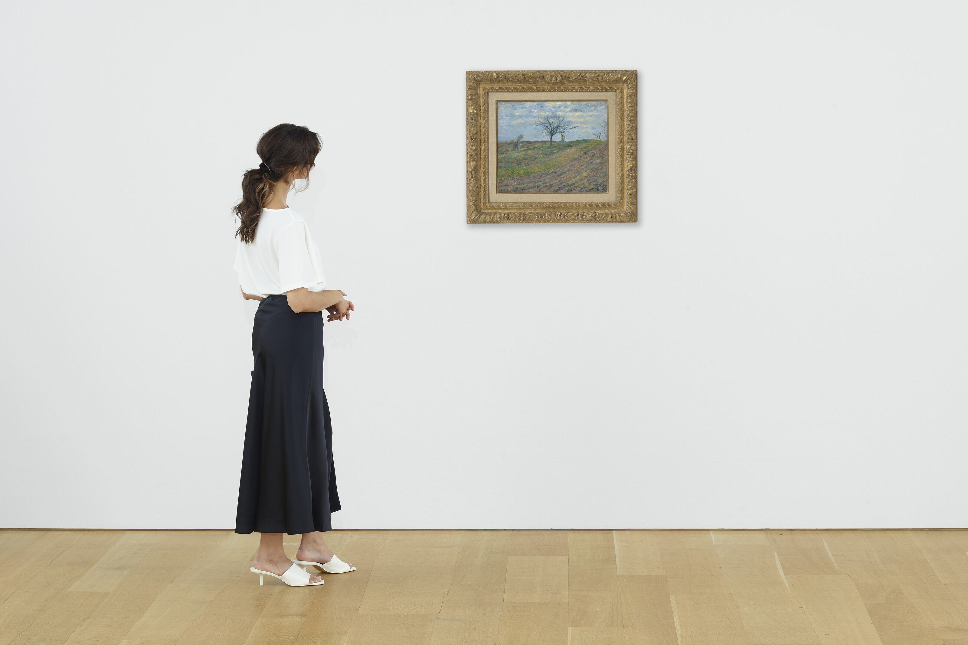 Camille Pissarro — Земля, на которой трудится человек, всегда очень важна для дровосека, изображение 4