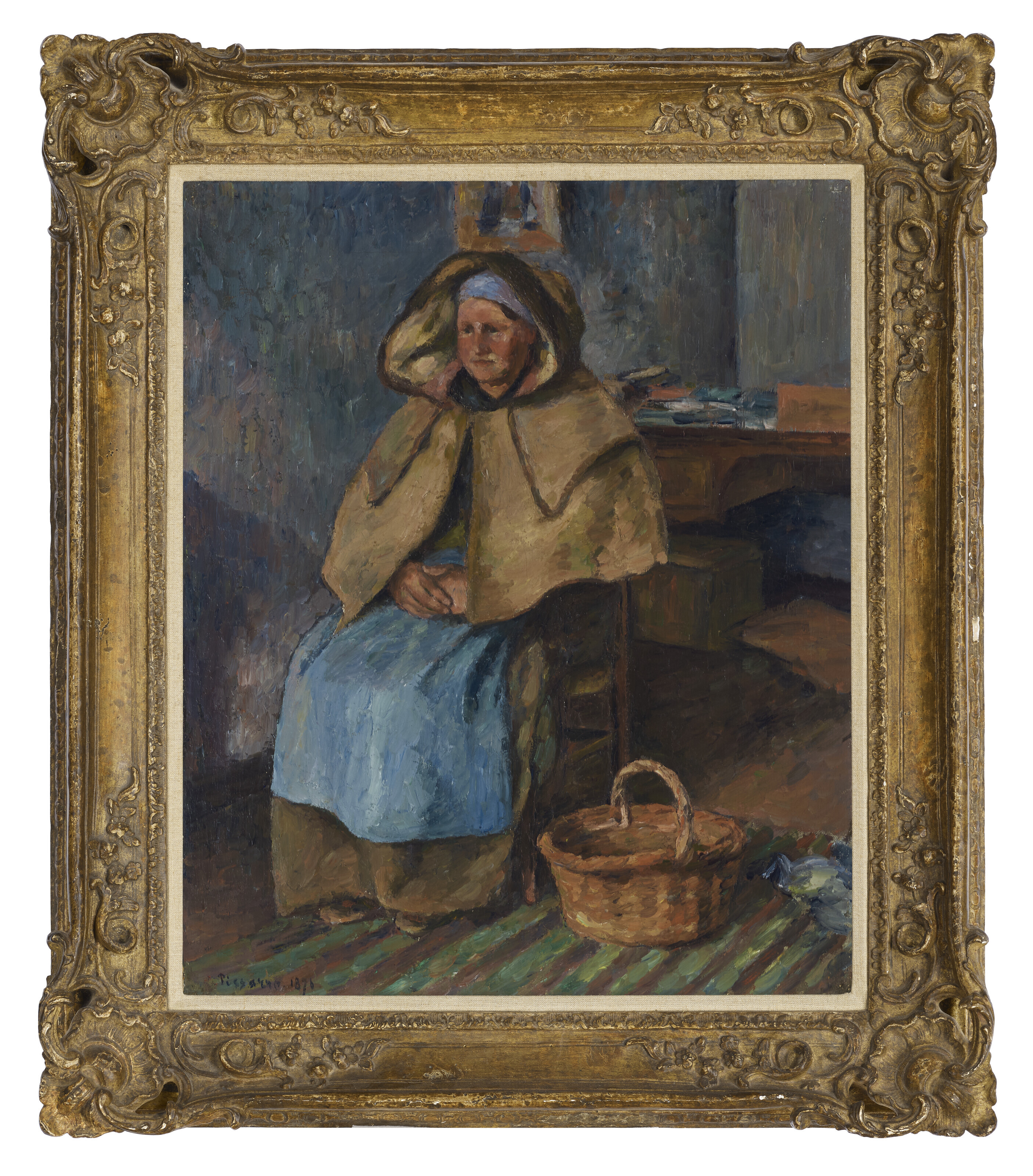 Camille Pissarro — Мать Гаспар, Понтуаз, изображение 2