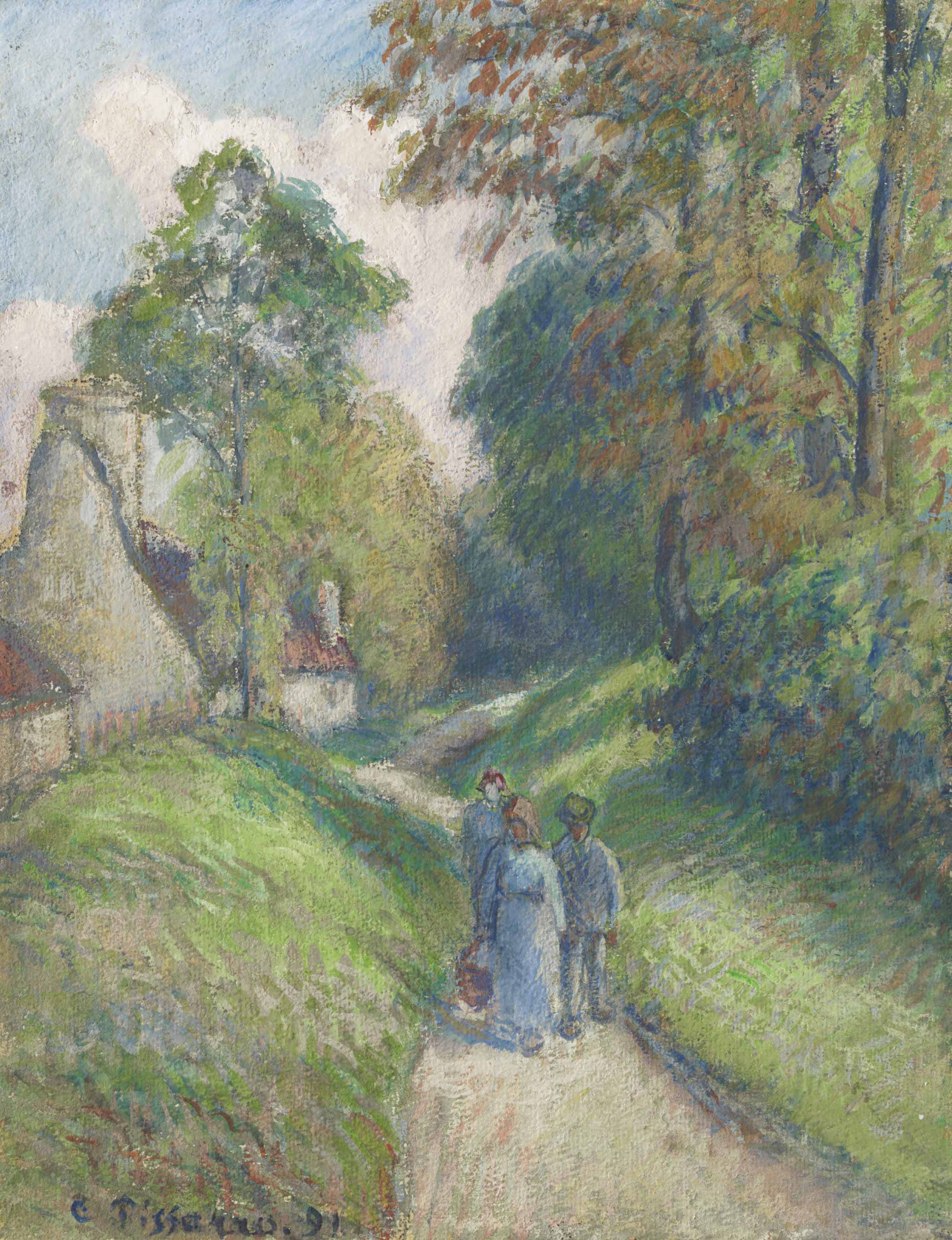 Camille Pissarro — Оплата за услуги трех платежных систем