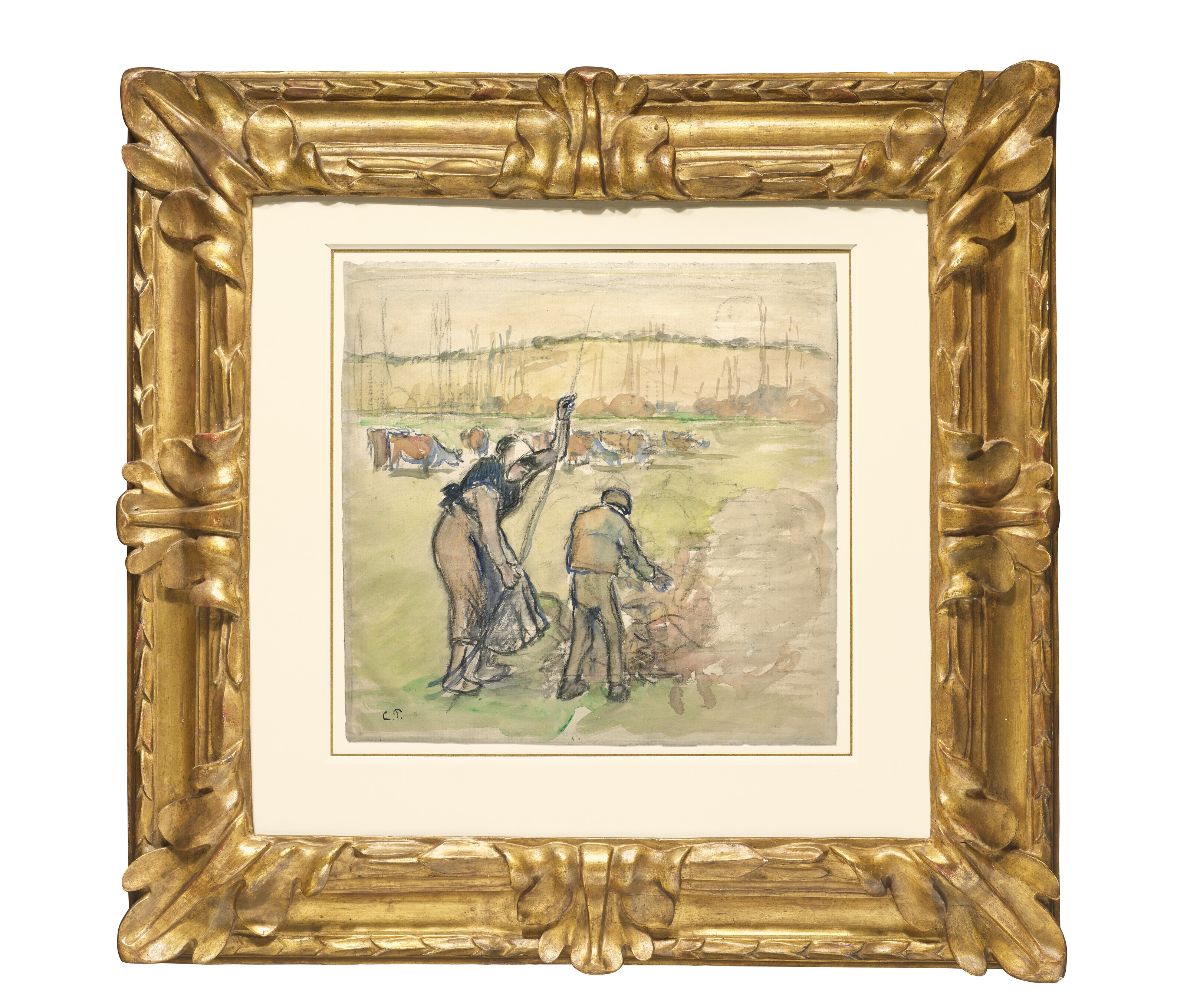 Camille Pissarro — Пейсанн и в полном восторге от фе, изображение 2