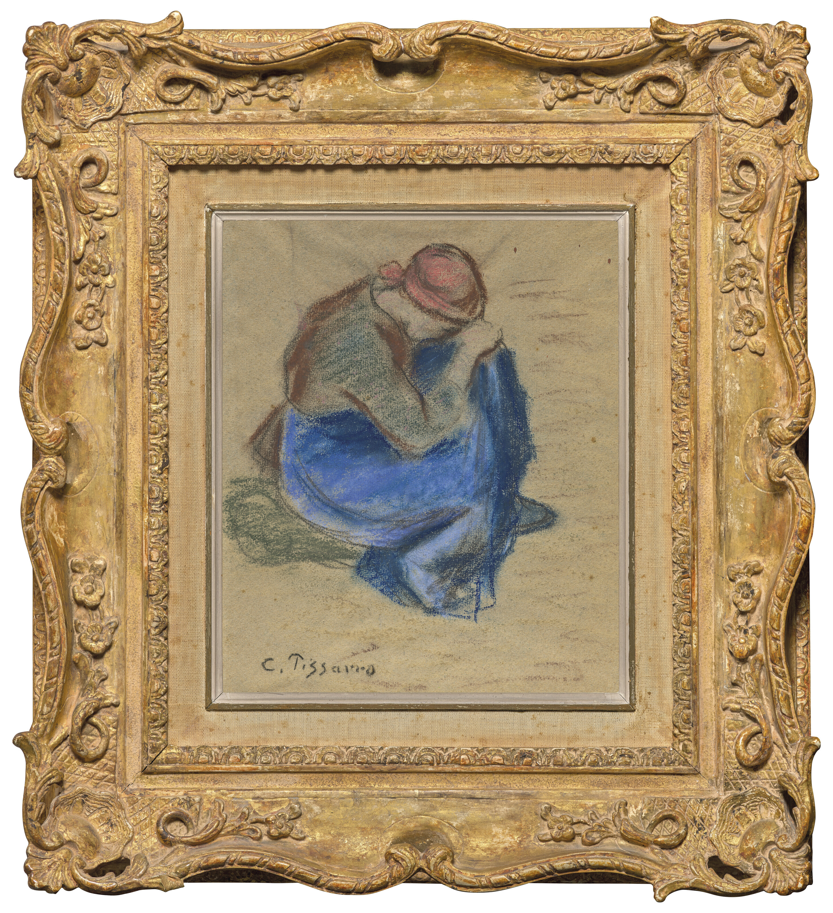 Camille Pissarro — Начисление Paysanne, изображение 2