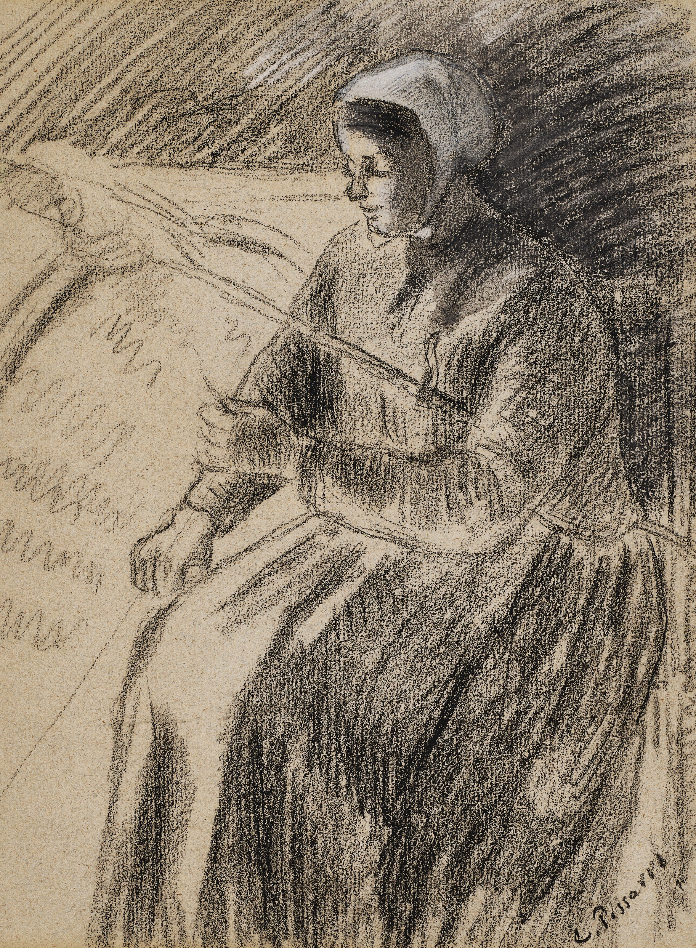 Camille Pissarro — Работа для тех, кто платит за услуги, необходимые на маршруте, изображение 1
