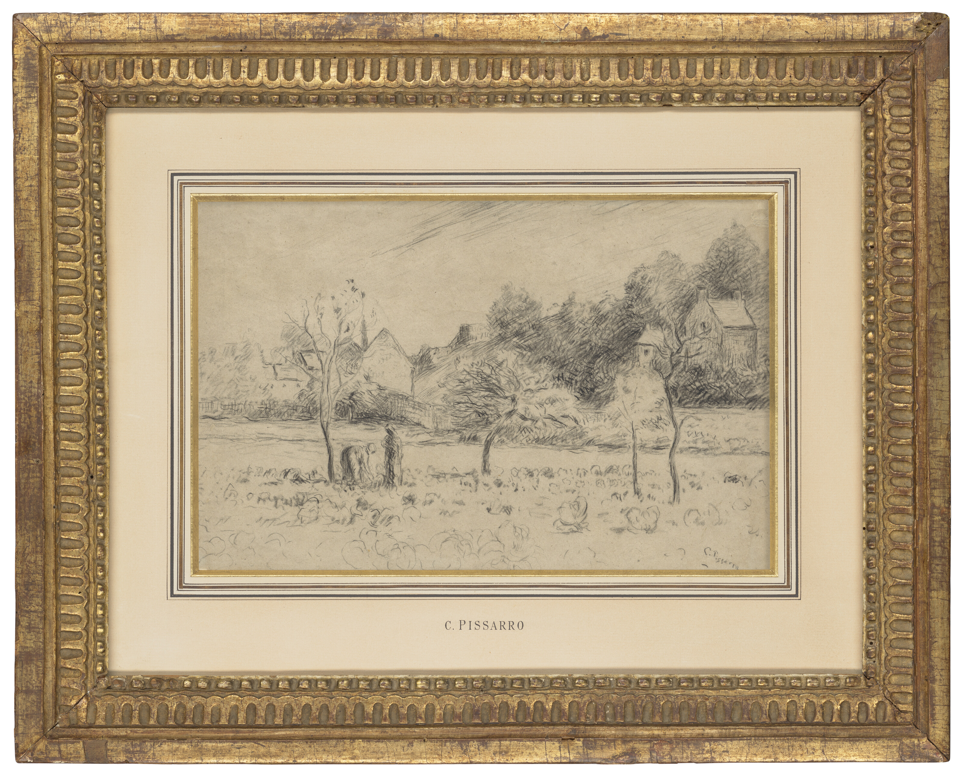 Camille Pissarro — Ботанический сад Эрмитажа, изображение 2