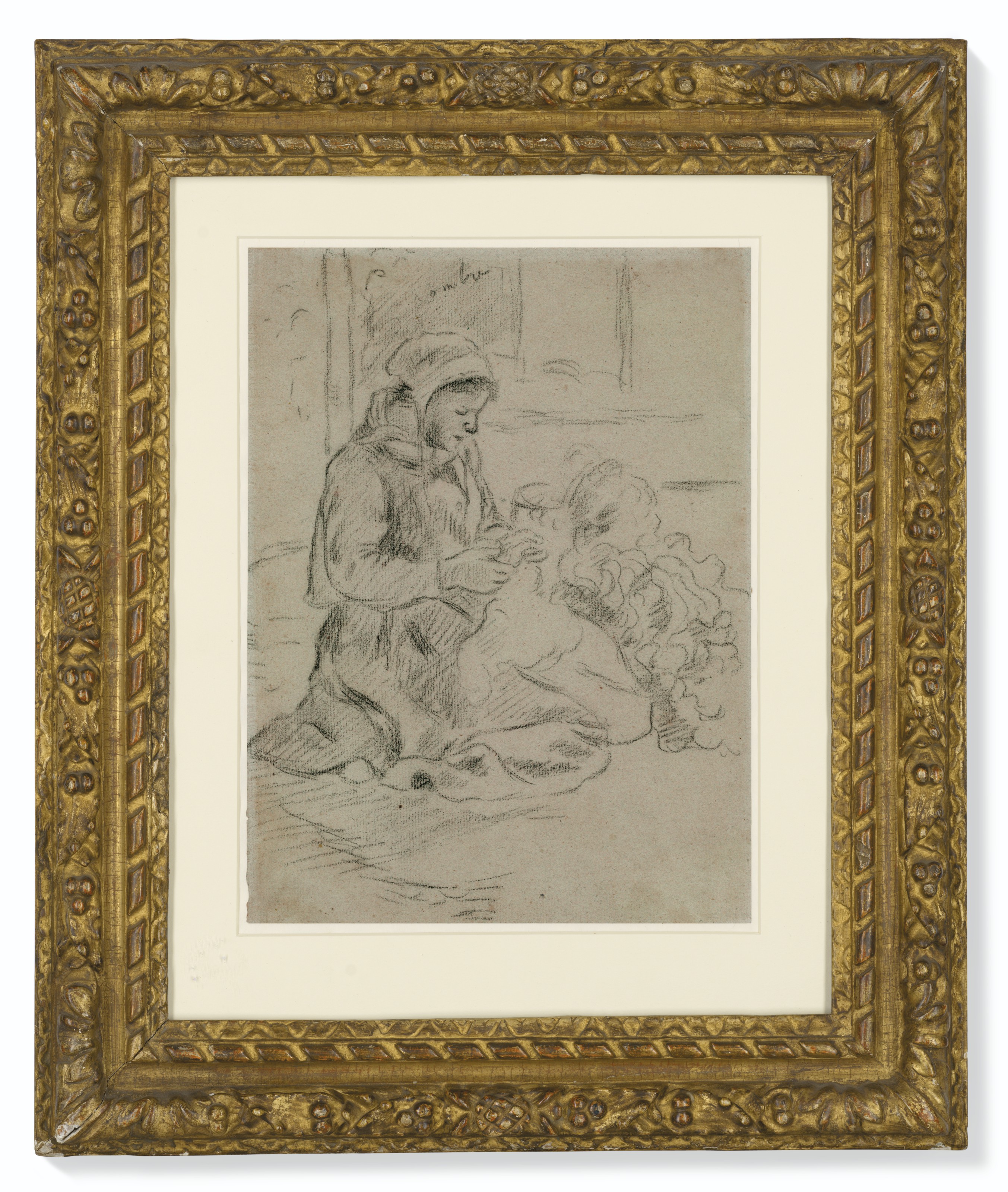 Camille Pissarro — Любовница на озере, изображение 2