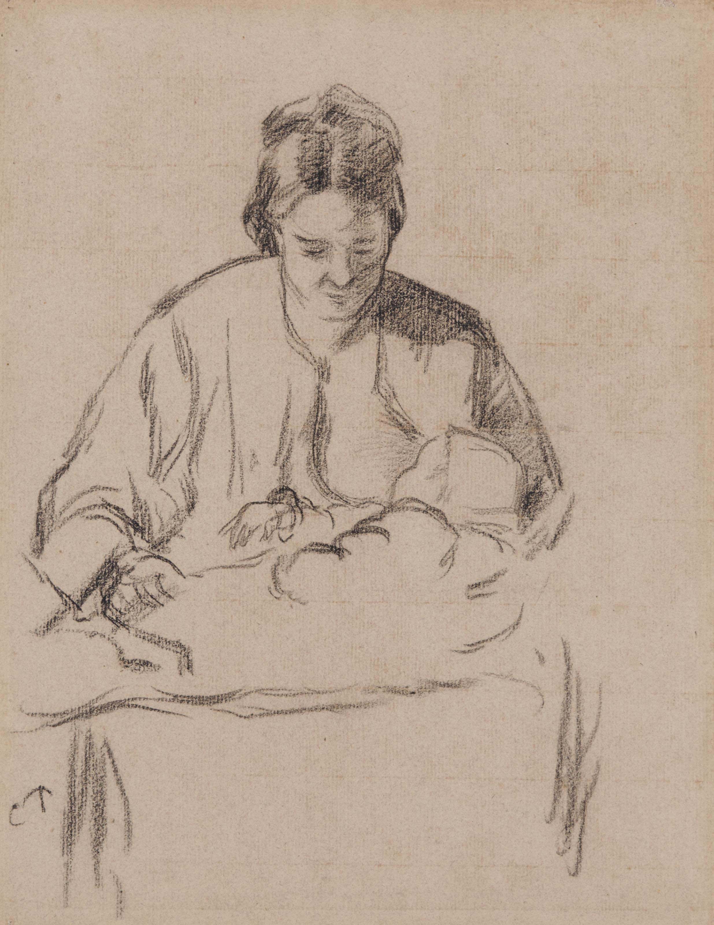 Camille Pissarro — Материнство