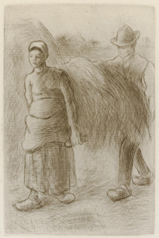 Camille Pissarro — Платные услуги, имеющие важное значение для экономики (Delteil 126)