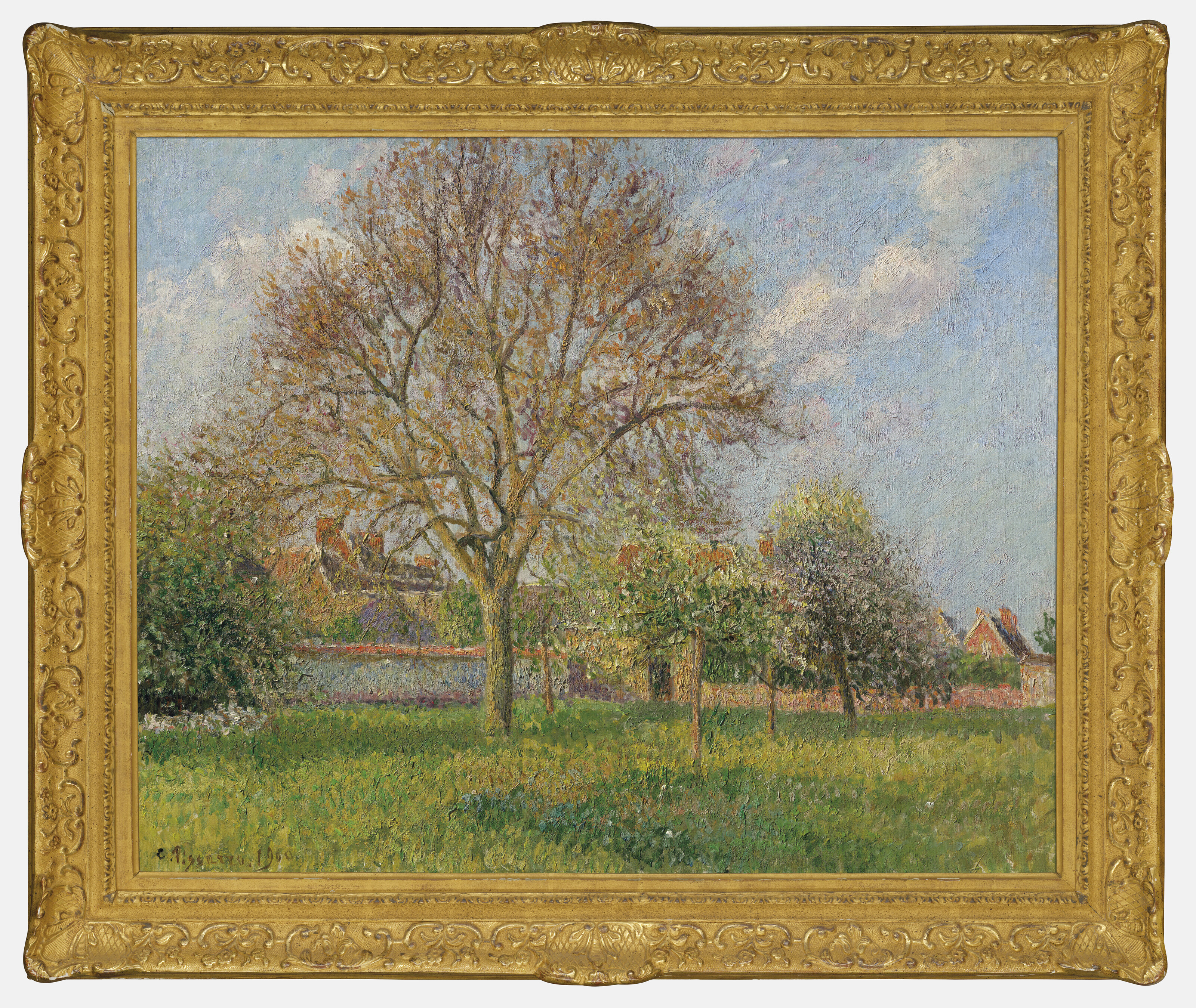 Camille Pissarro — Большой ужин по-весеннему, апре-миди, изображение 2