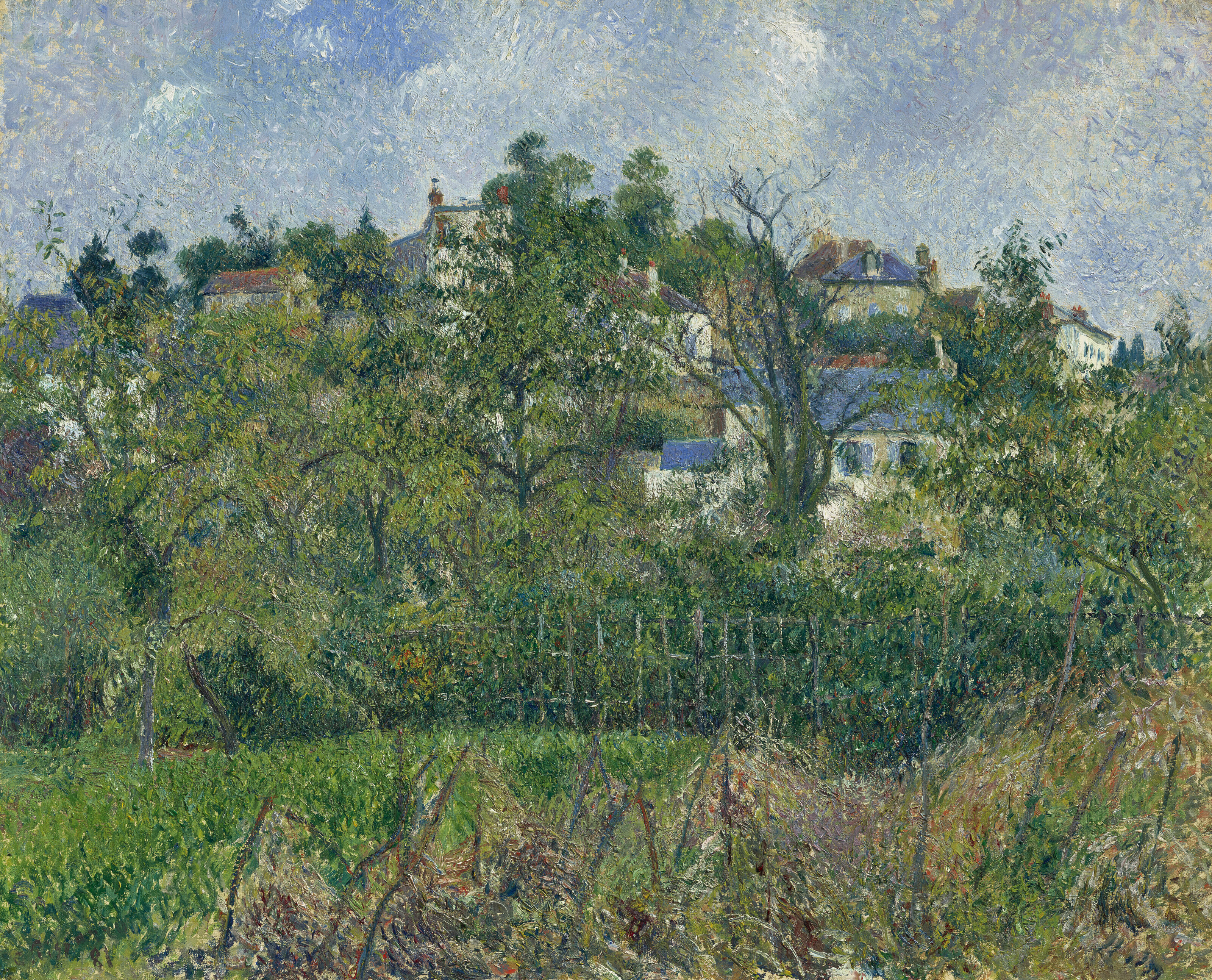 Camille Pissarro — Ле-сад де Мобюиссон, Понтуаз