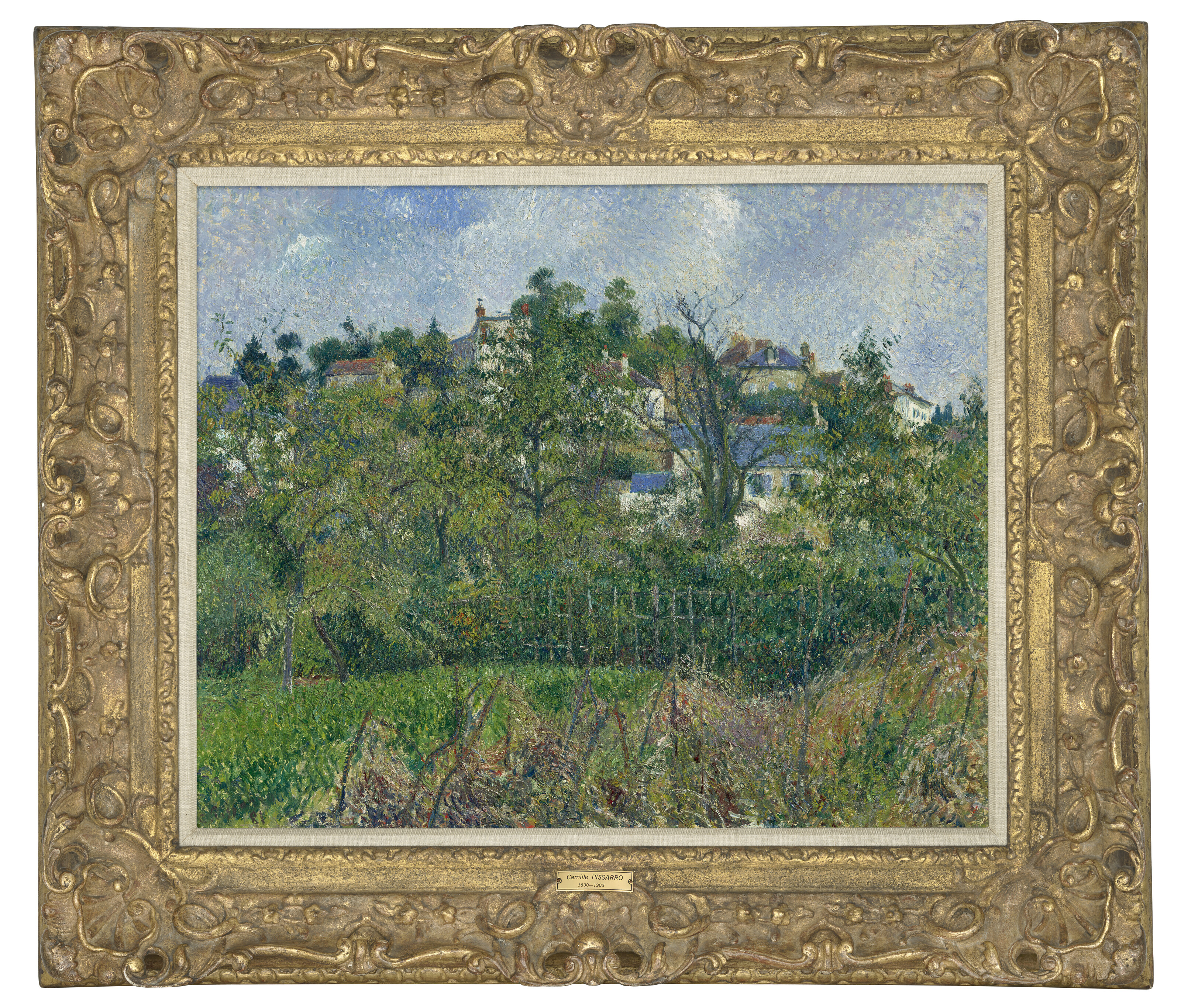 Camille Pissarro — Ле-сад де Мобюиссон, Понтуаз, изображение 2