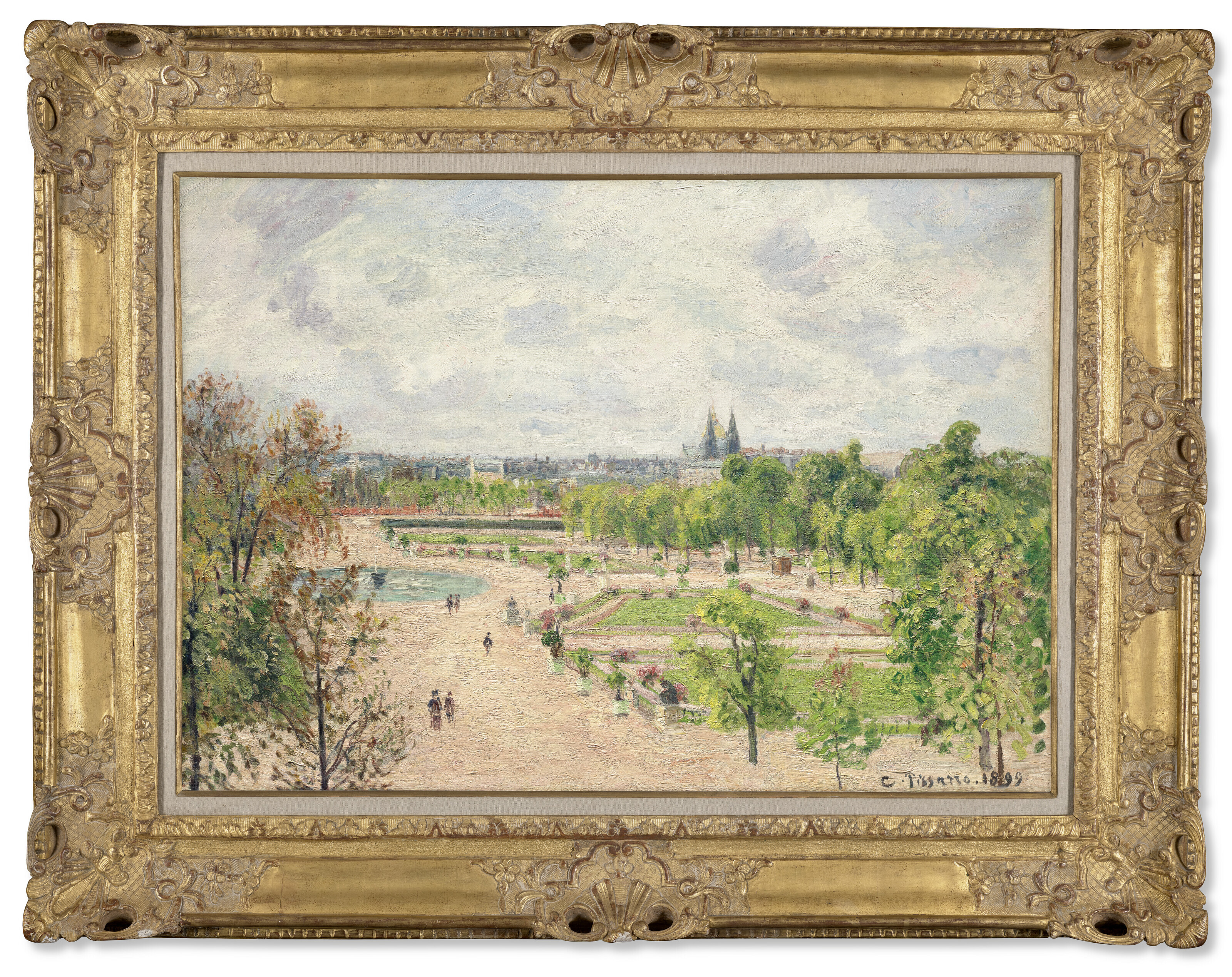 Camille Pissarro — Сад Тюильри, изображение 3