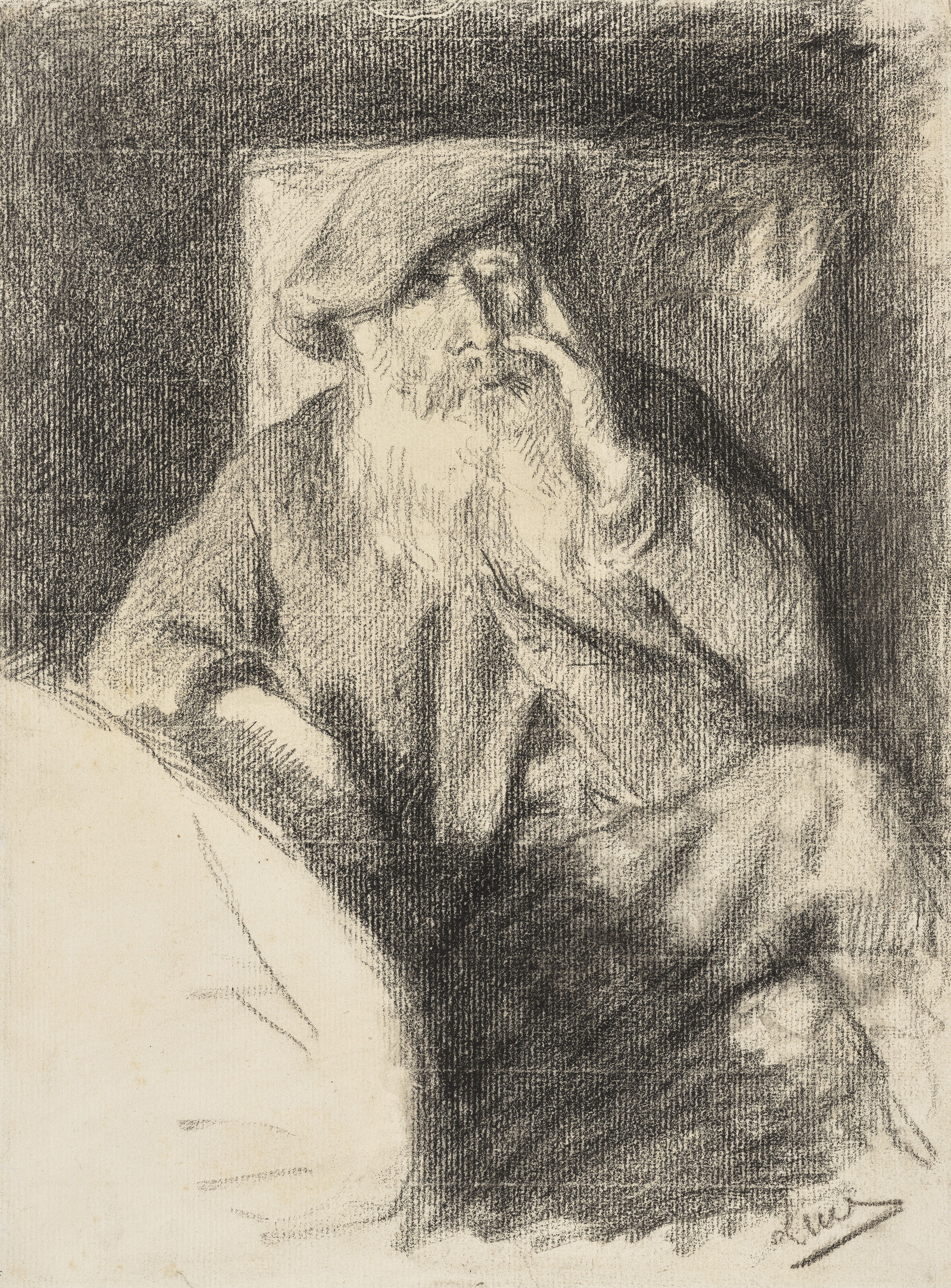 Camille Pissarro — Портрет Камиля Писсарро