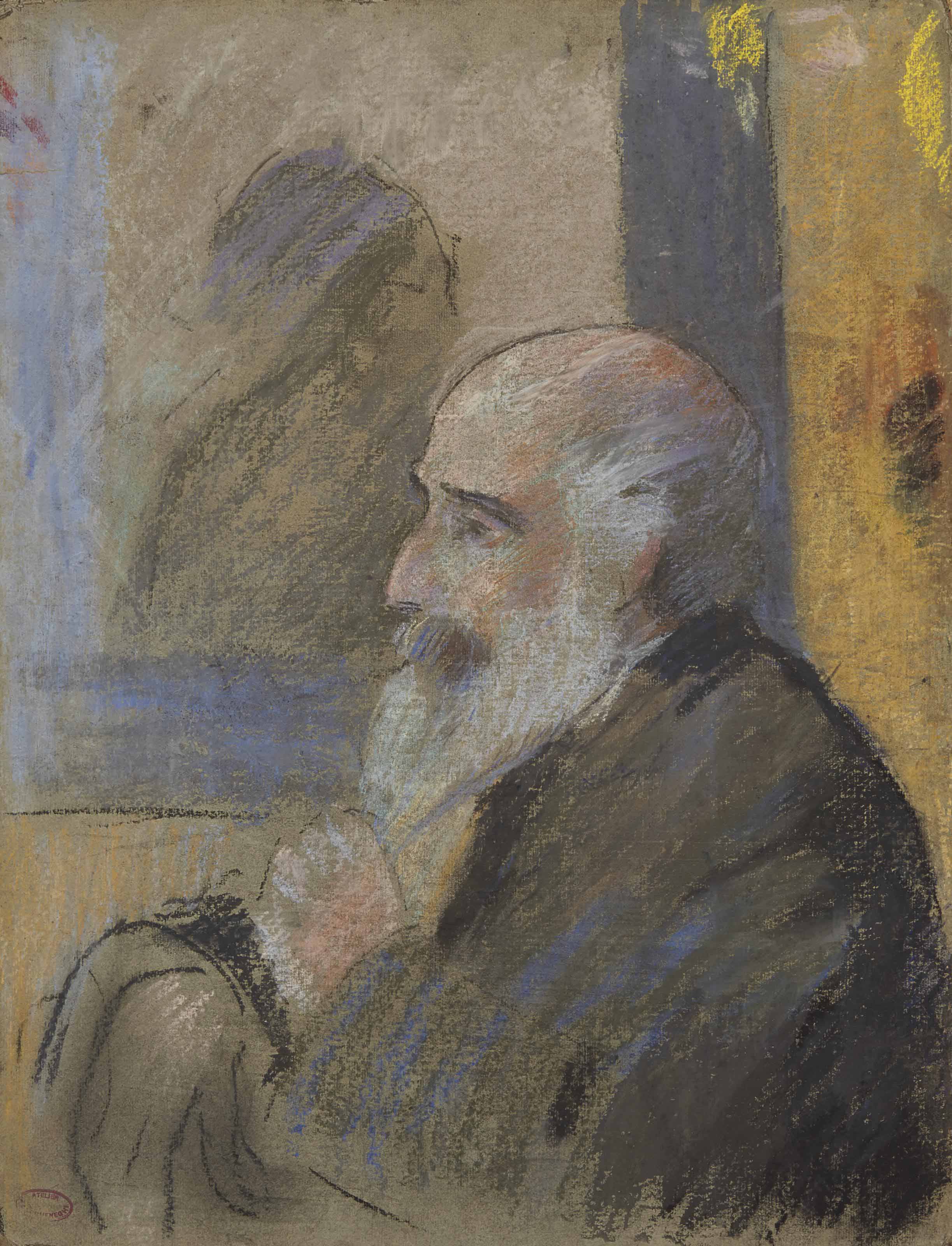 Camille Pissarro — Портрет Камиля Писсарро
