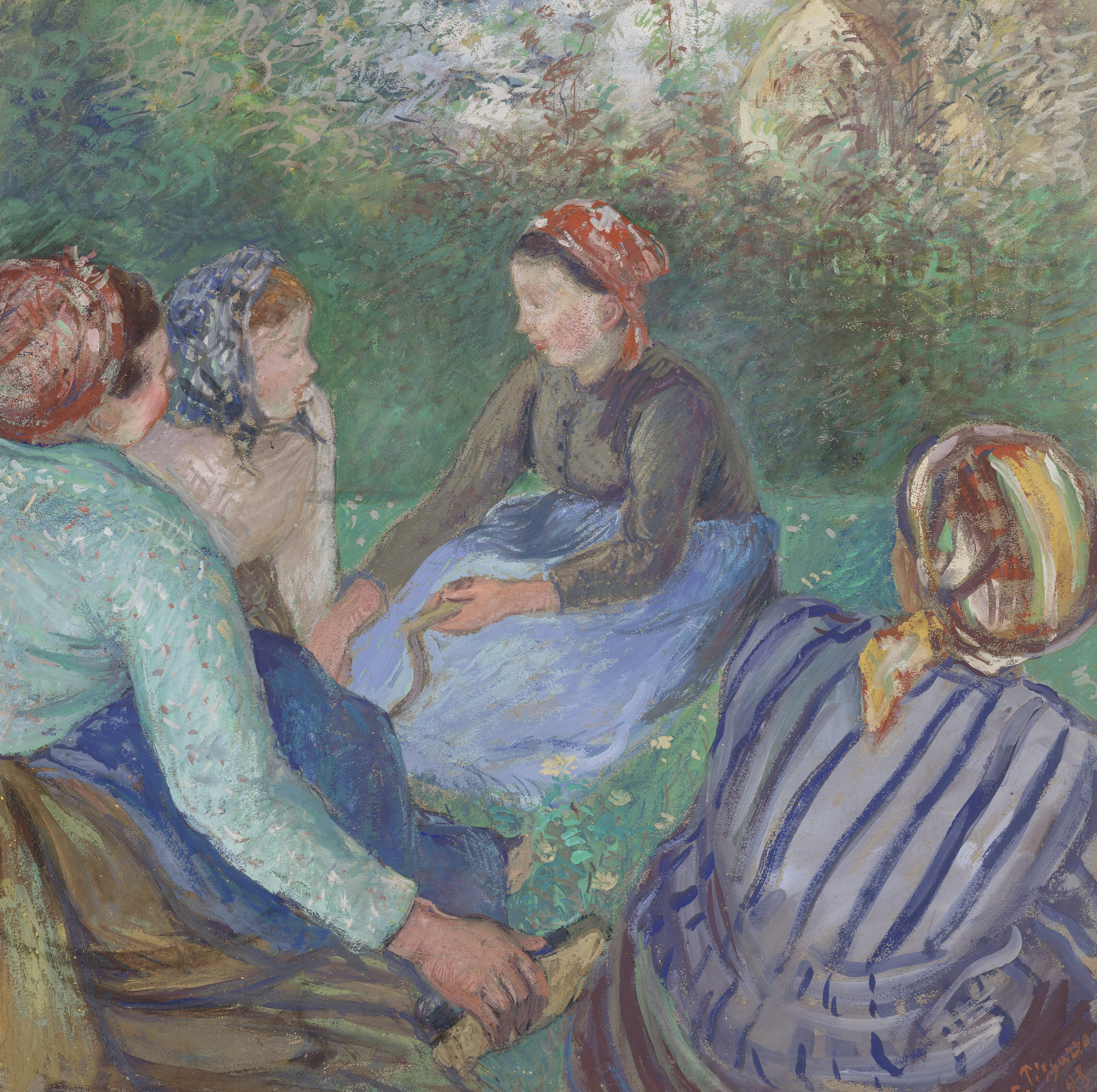Camille Pissarro — Платежи по счетам репо
