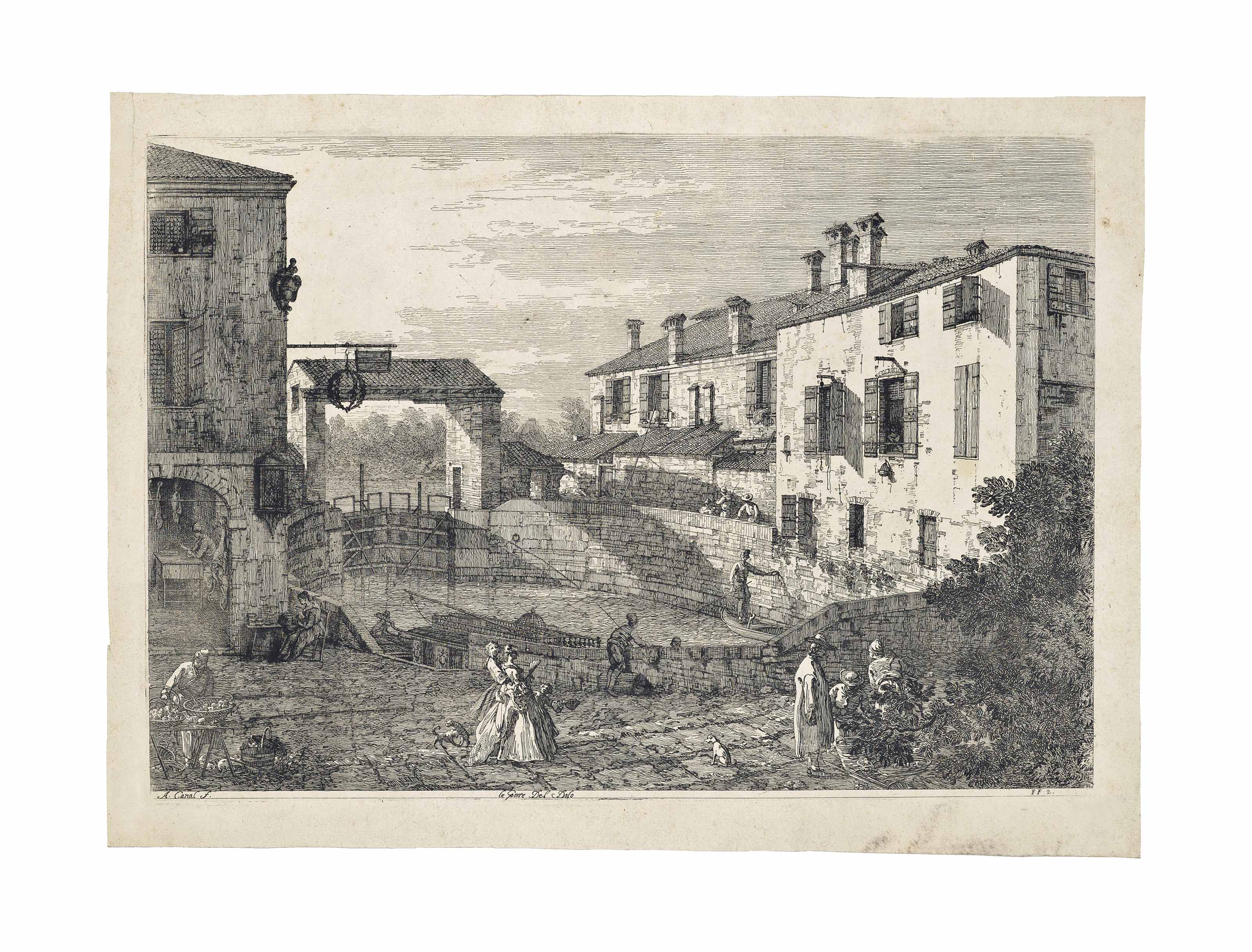 Canaletto — Порт-дель-Доло (Бромберг, 6)