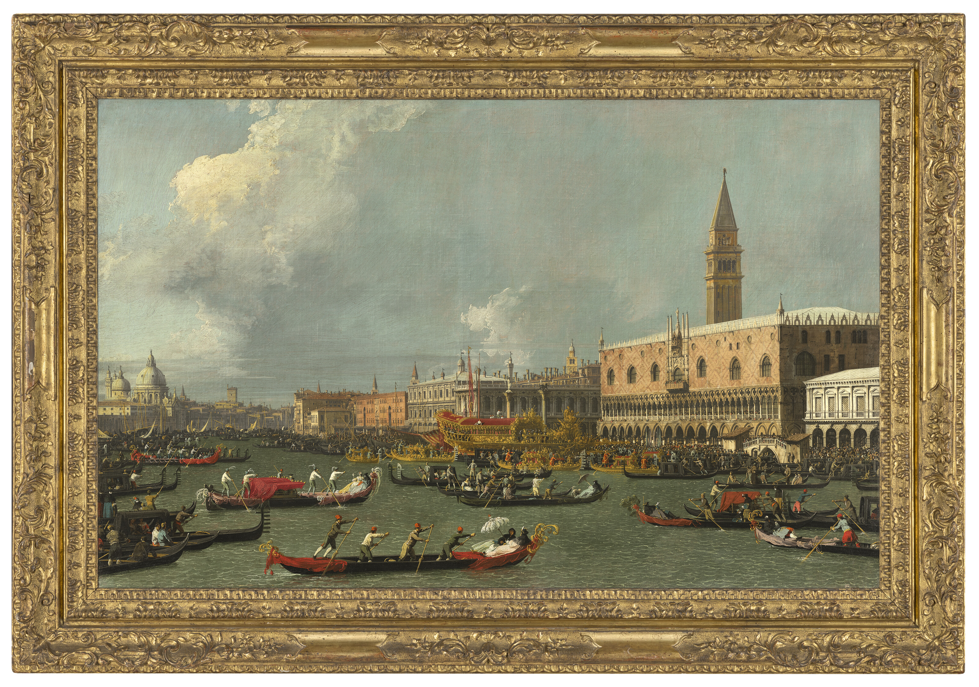 Canaletto — Венеция, возвращение Бучинторо в День Вознесения Господня, изображение 2