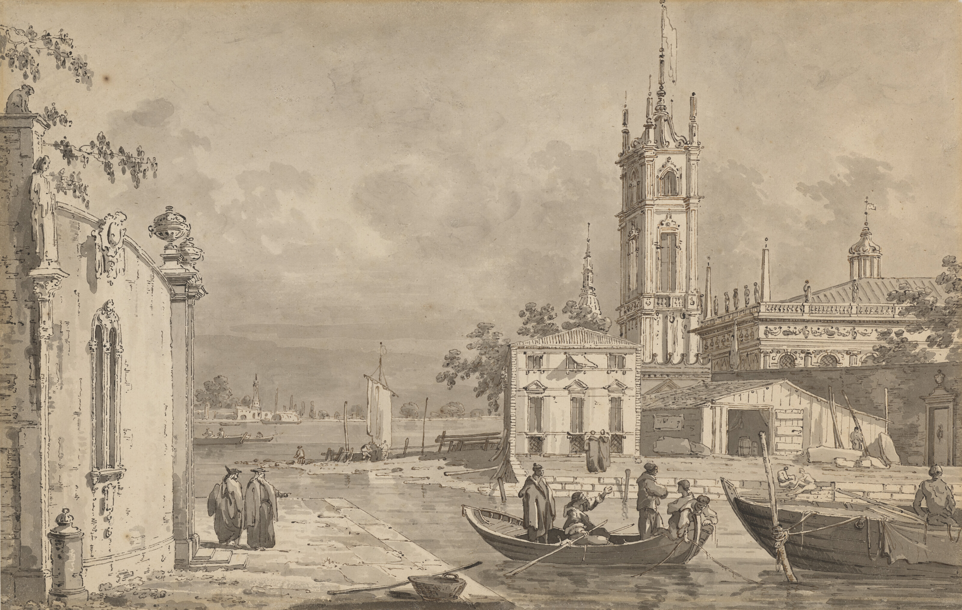 Canaletto — Архитектурное сооружение "Каприз"