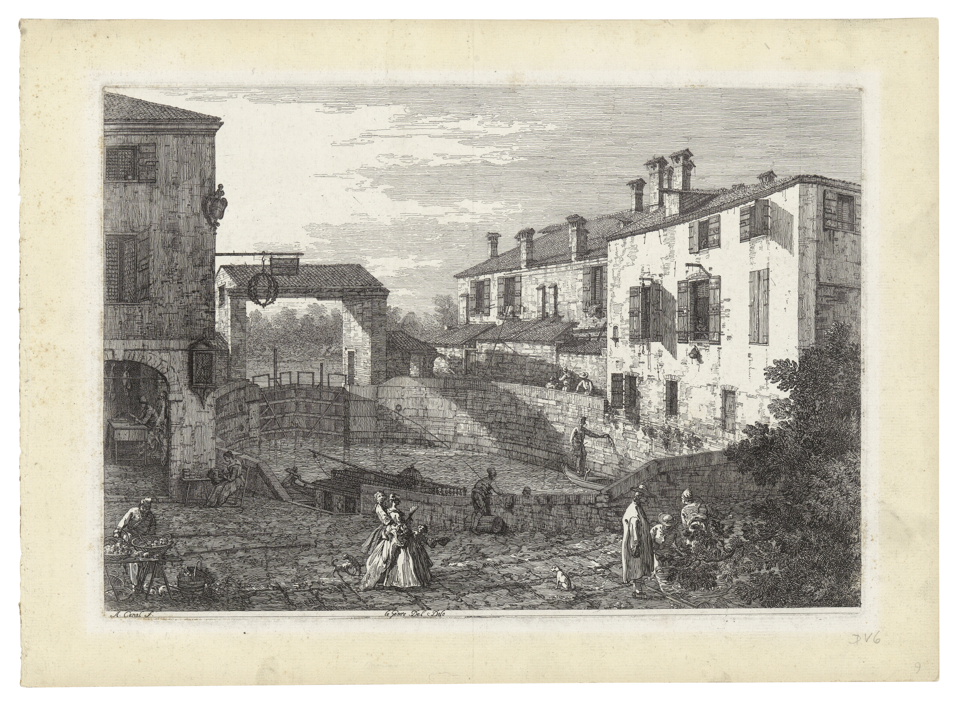 Canaletto — Веду с самого начала да и луоги с самого начала представляют канал Антонио, изображение 13