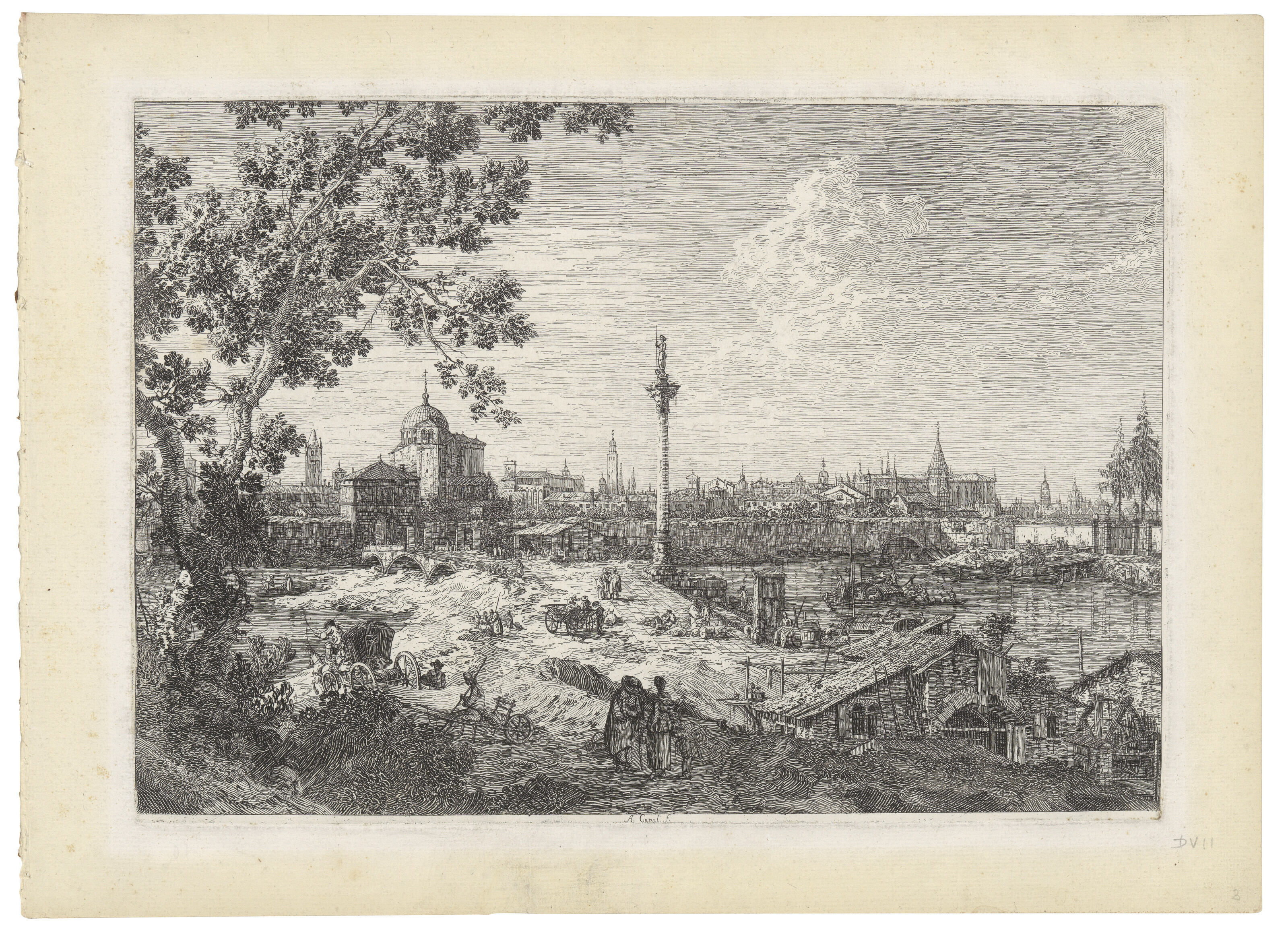 Canaletto — Веду с самого начала да и луоги с самого начала представляют канал Антонио, изображение 3