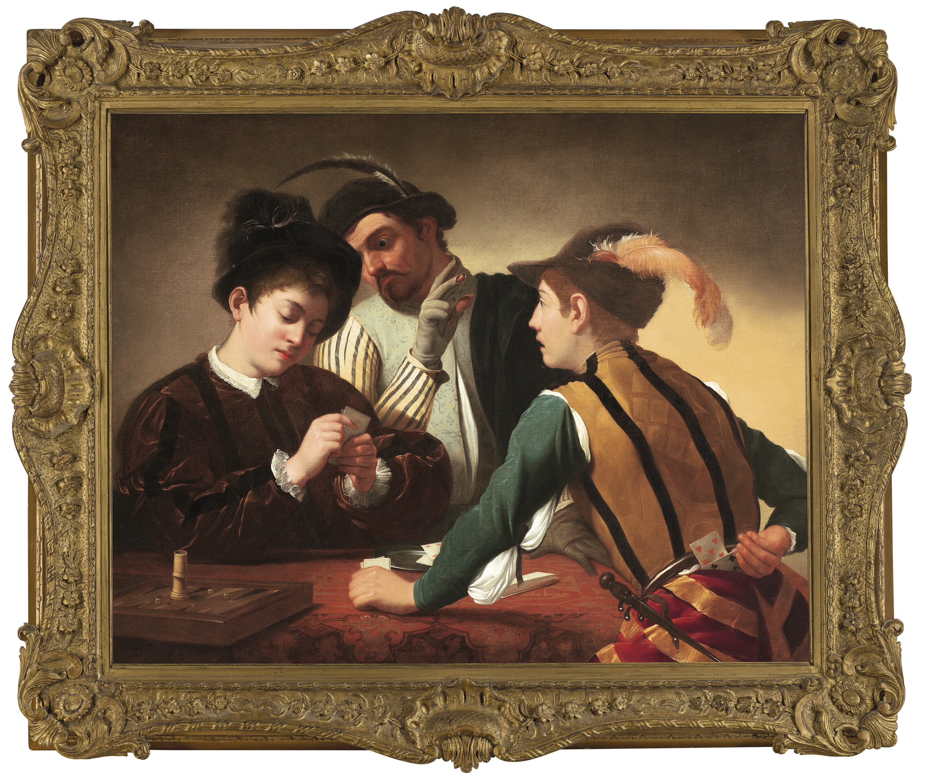 Caravaggio — Карточные шулеры: Я Бари, изображение 2