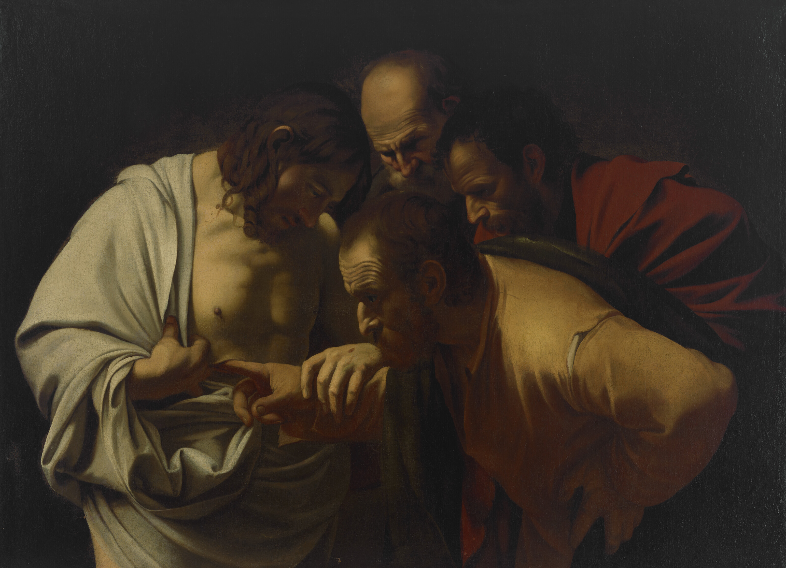 Caravaggio — Неверие святого Фомы
