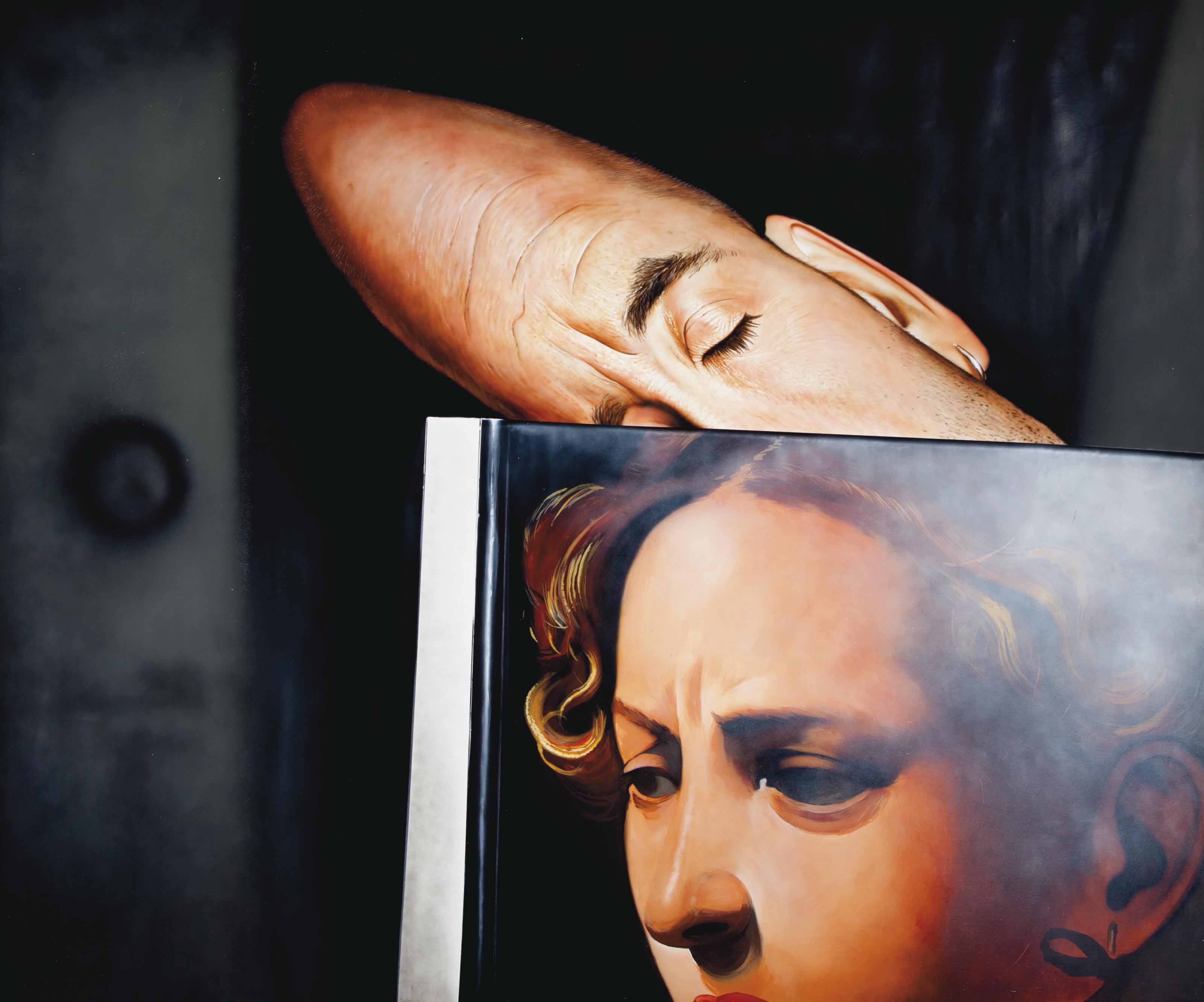Caravaggio — Голова Караваджо