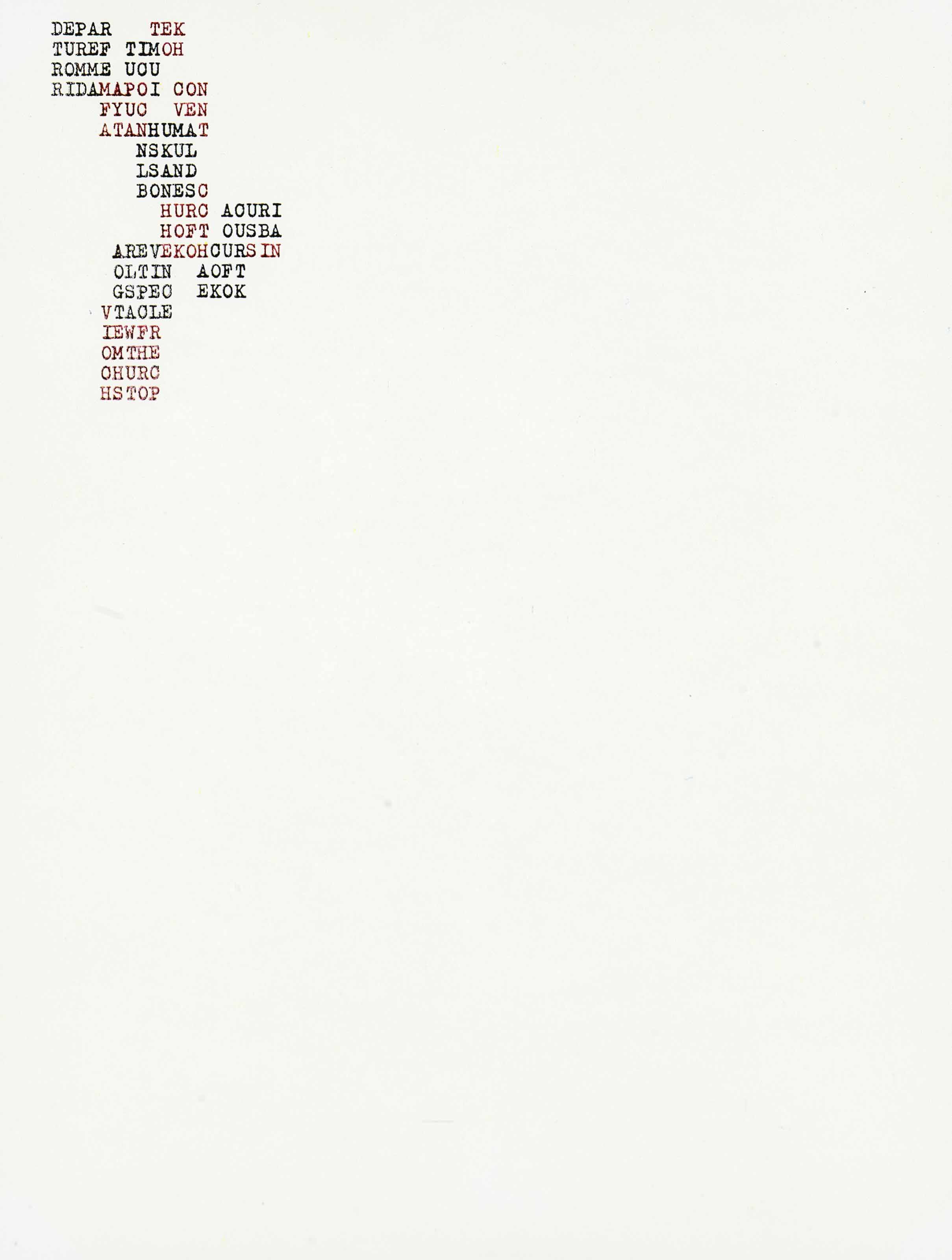 Carl Andre — ДЕПАРТАМЕНТОМ ТЕК