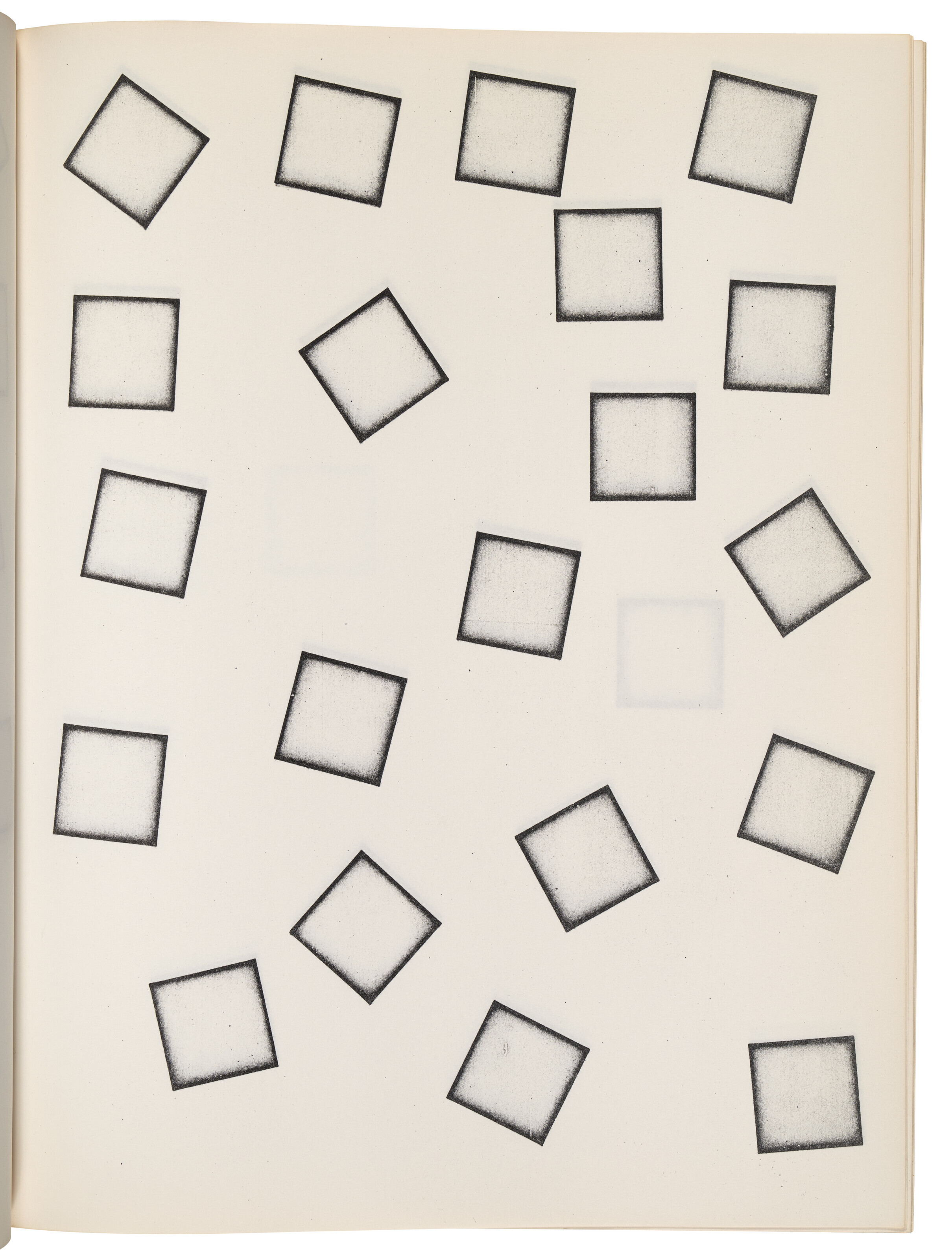 Carl Andre — Без названия (Ксероксная книга)