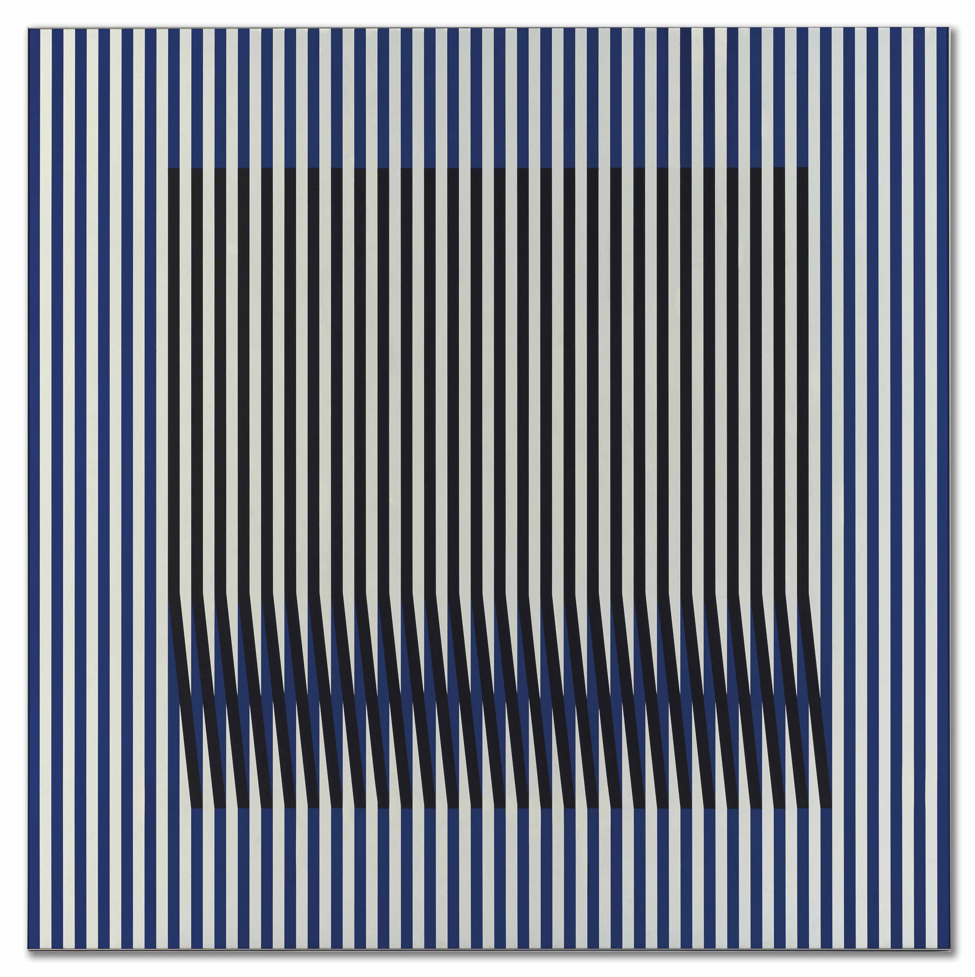 Carlos Cruz-Diez — Знакомство с желтым цветом кожи Кляйна