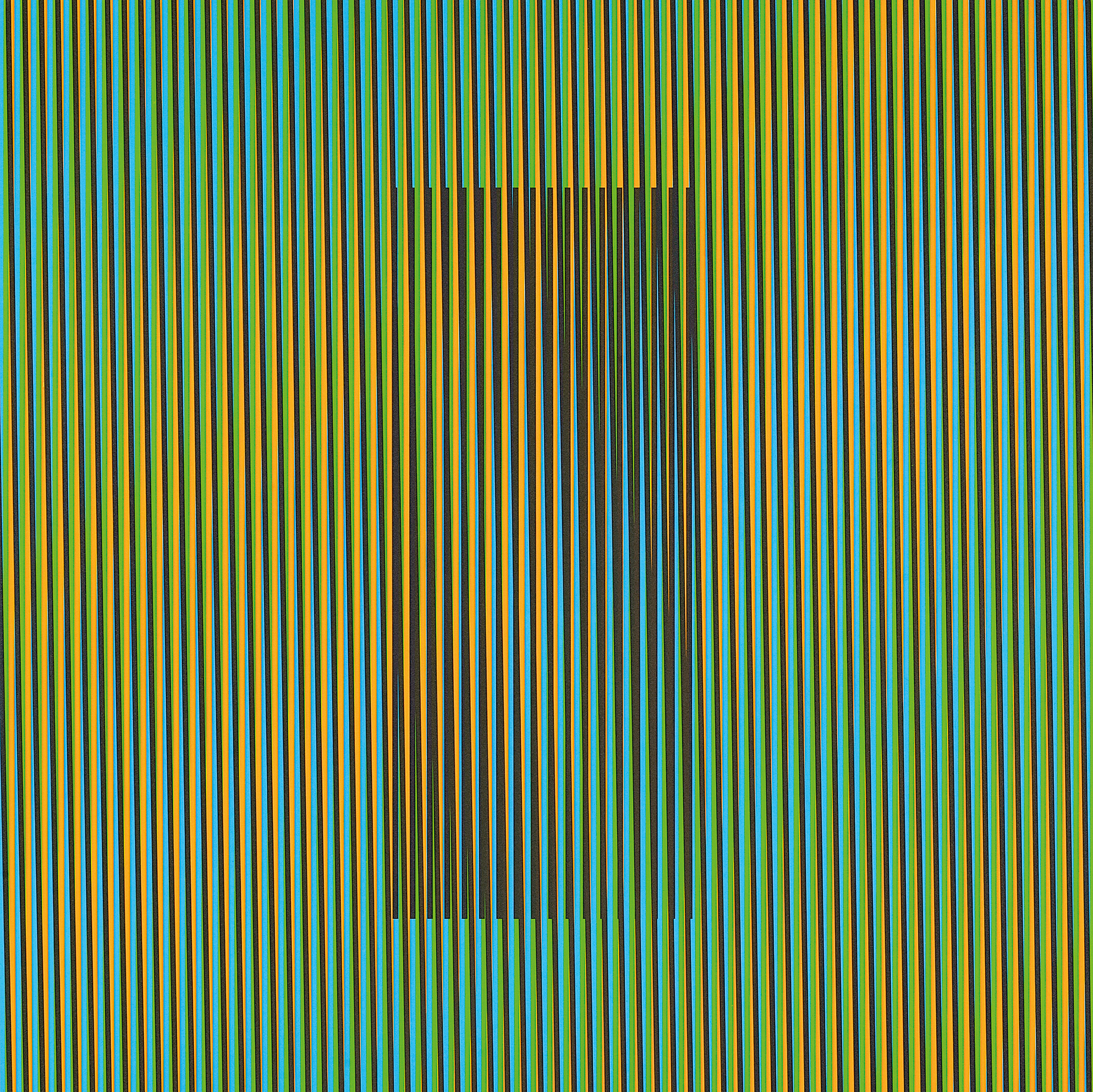 Carlos Cruz-Diez — Индукция Кроматики с высокой частотой