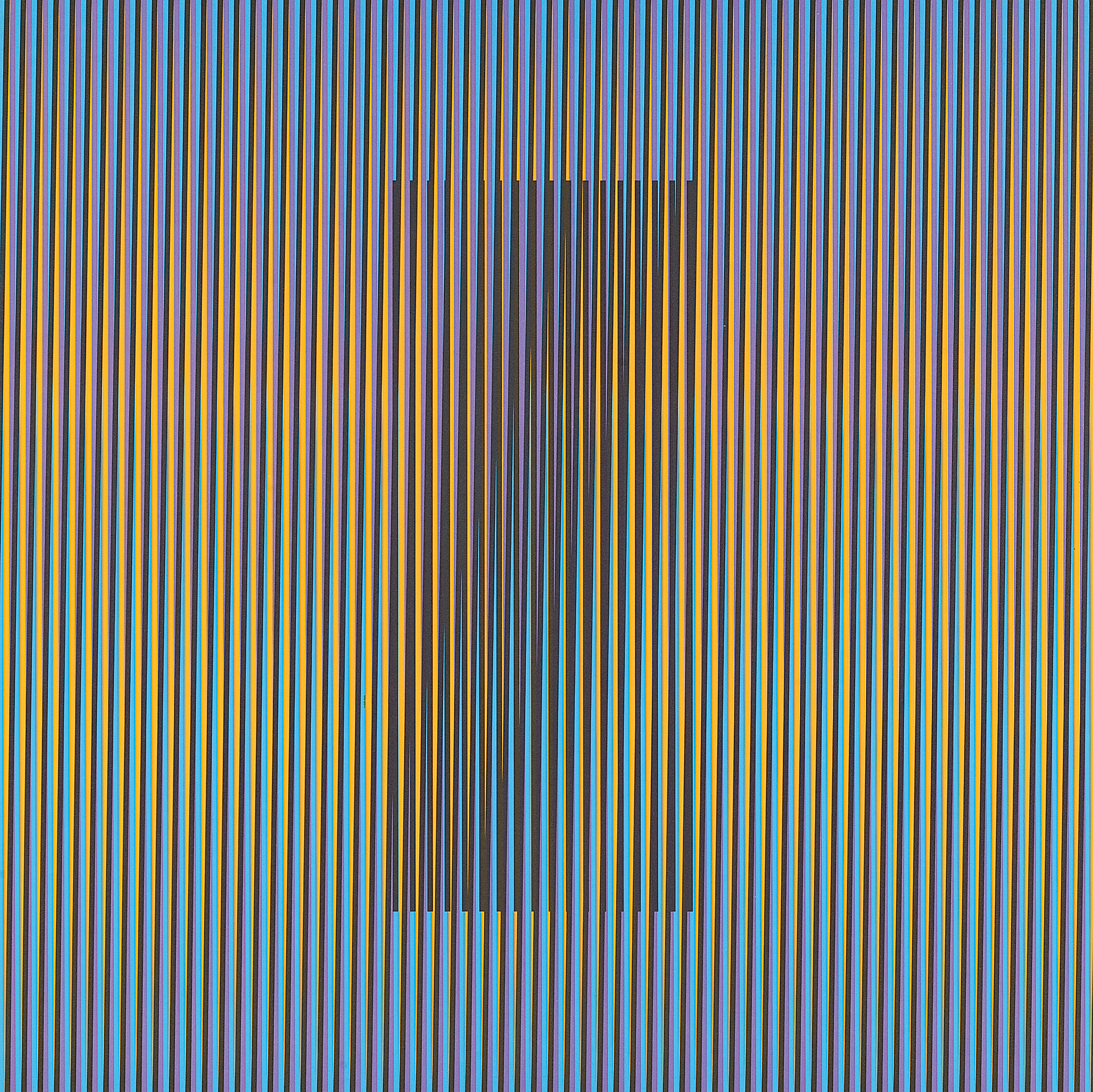 Carlos Cruz-Diez — Индукция Кроматики с высокой частотой, изображение 3