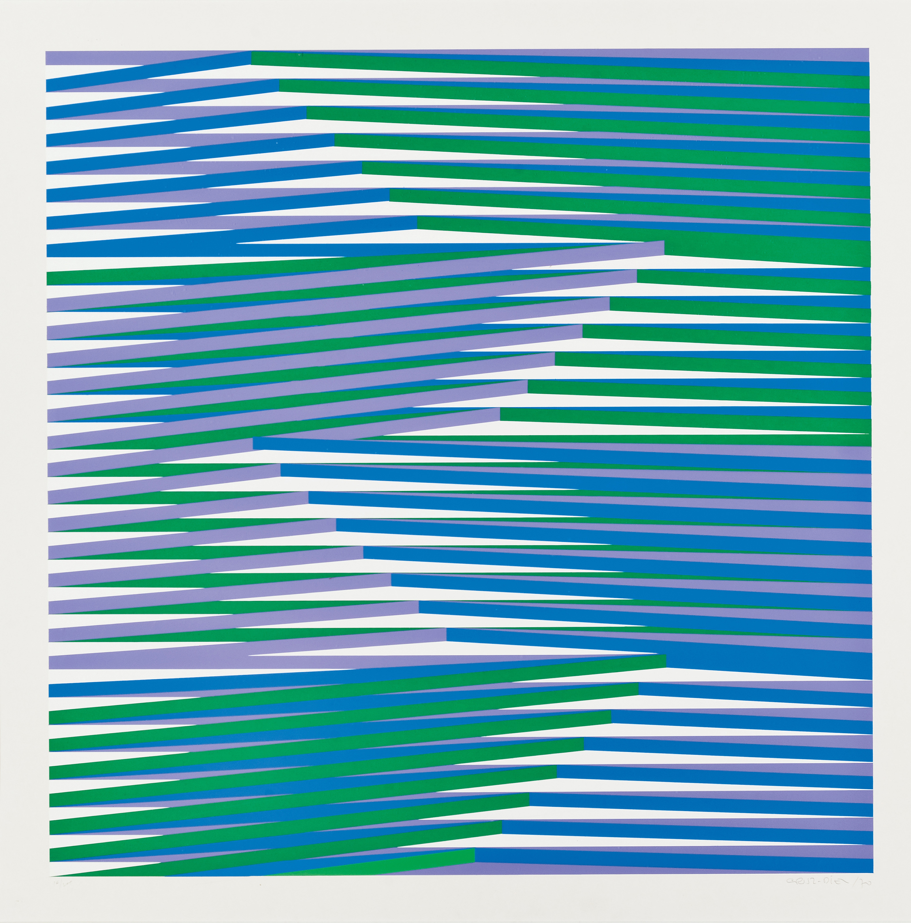 Carlos Cruz-Diez — Четыре пластины, изготовленные из: Couleur Additive, изображение 2