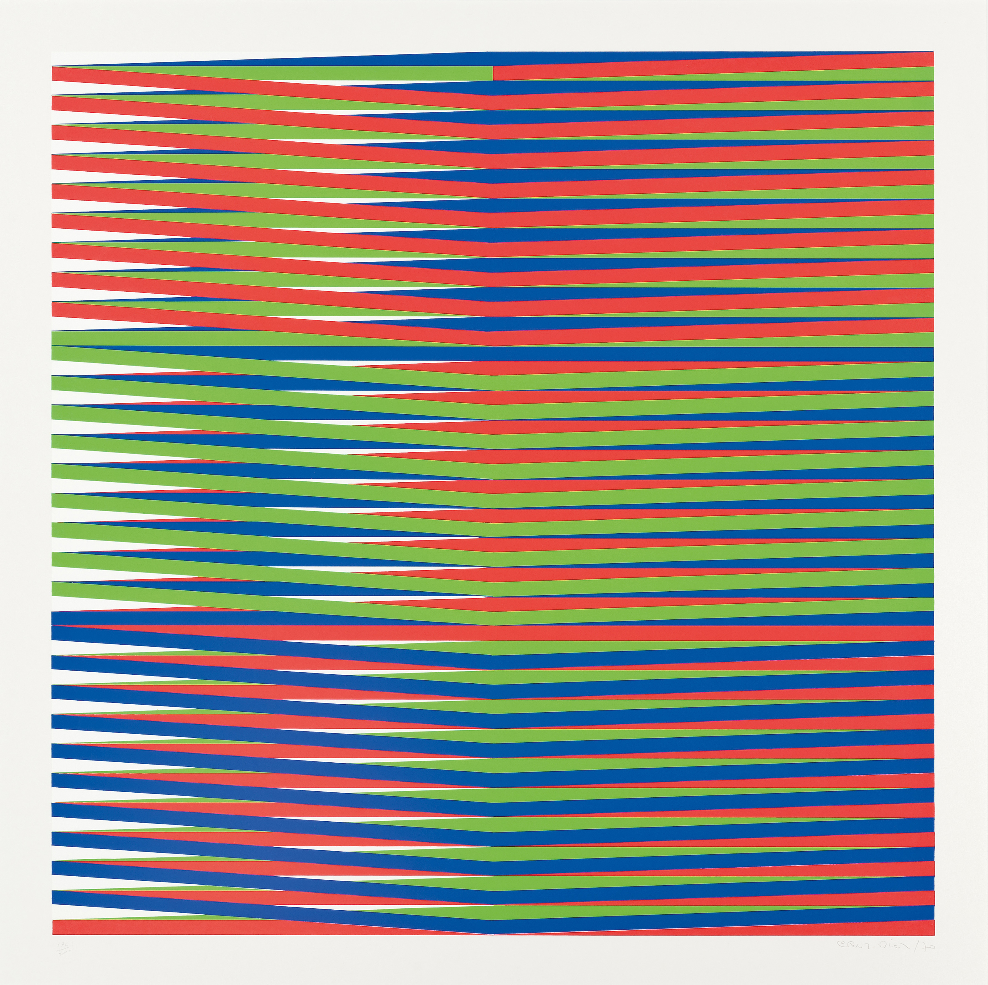 Carlos Cruz-Diez — Четыре пластины, изготовленные из: Couleur Additive, изображение 4
