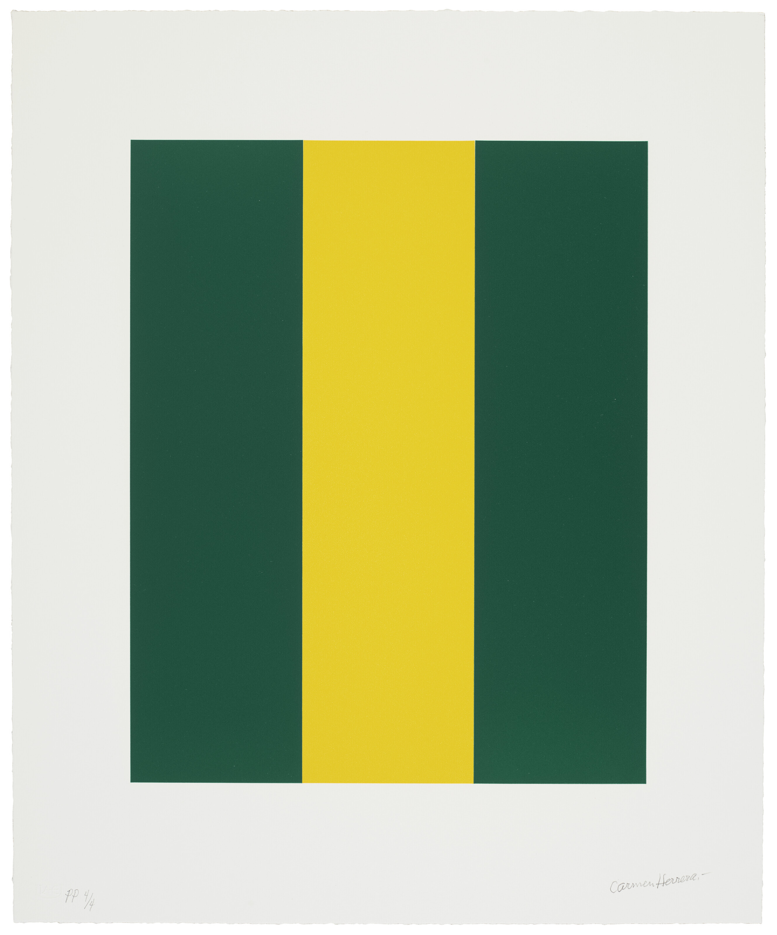 Carmen Herrera — Верде-и-Амарилло, изображение 2