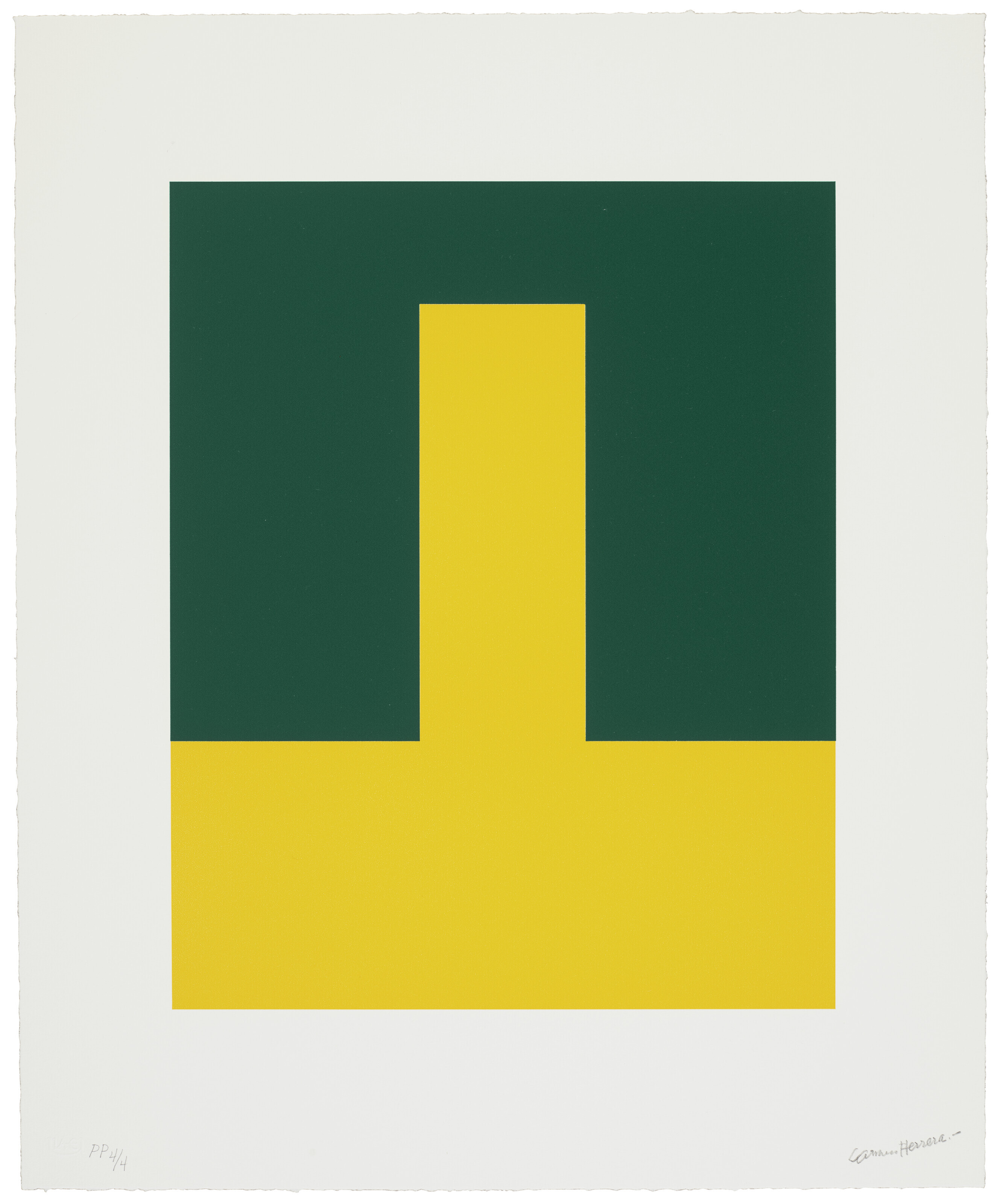 Carmen Herrera — Верде-и-Амарилло, изображение 3