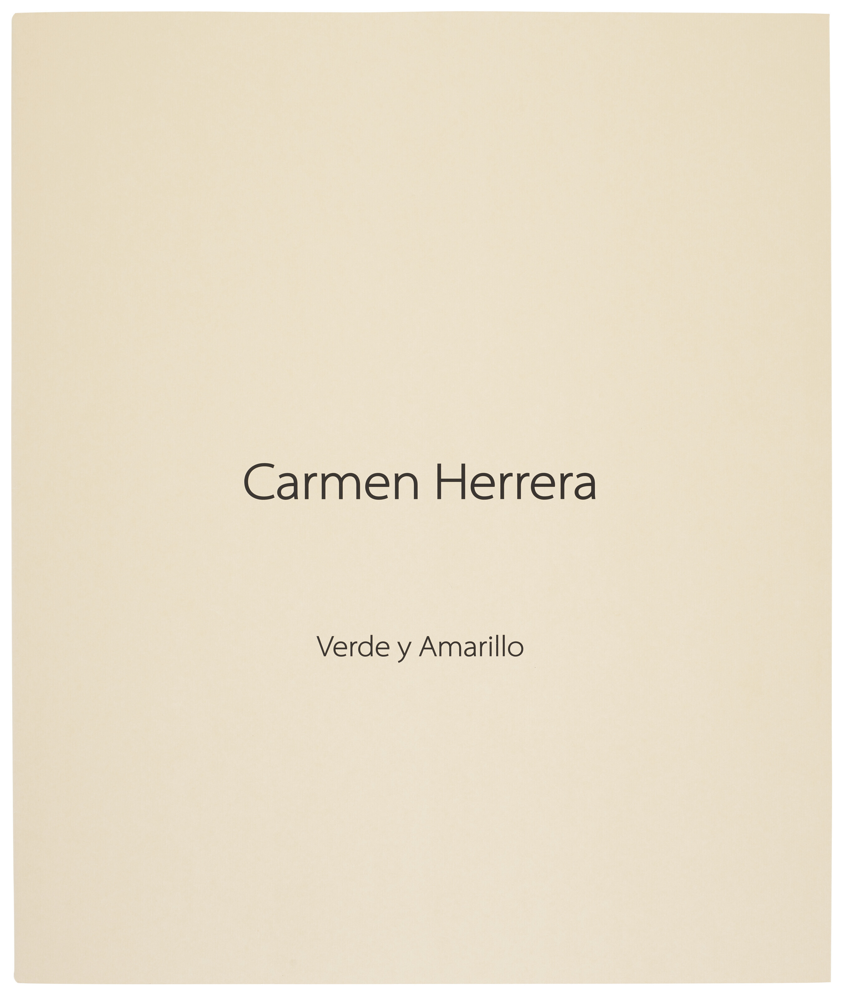 Carmen Herrera — Верде-и-Амарилло, изображение 5