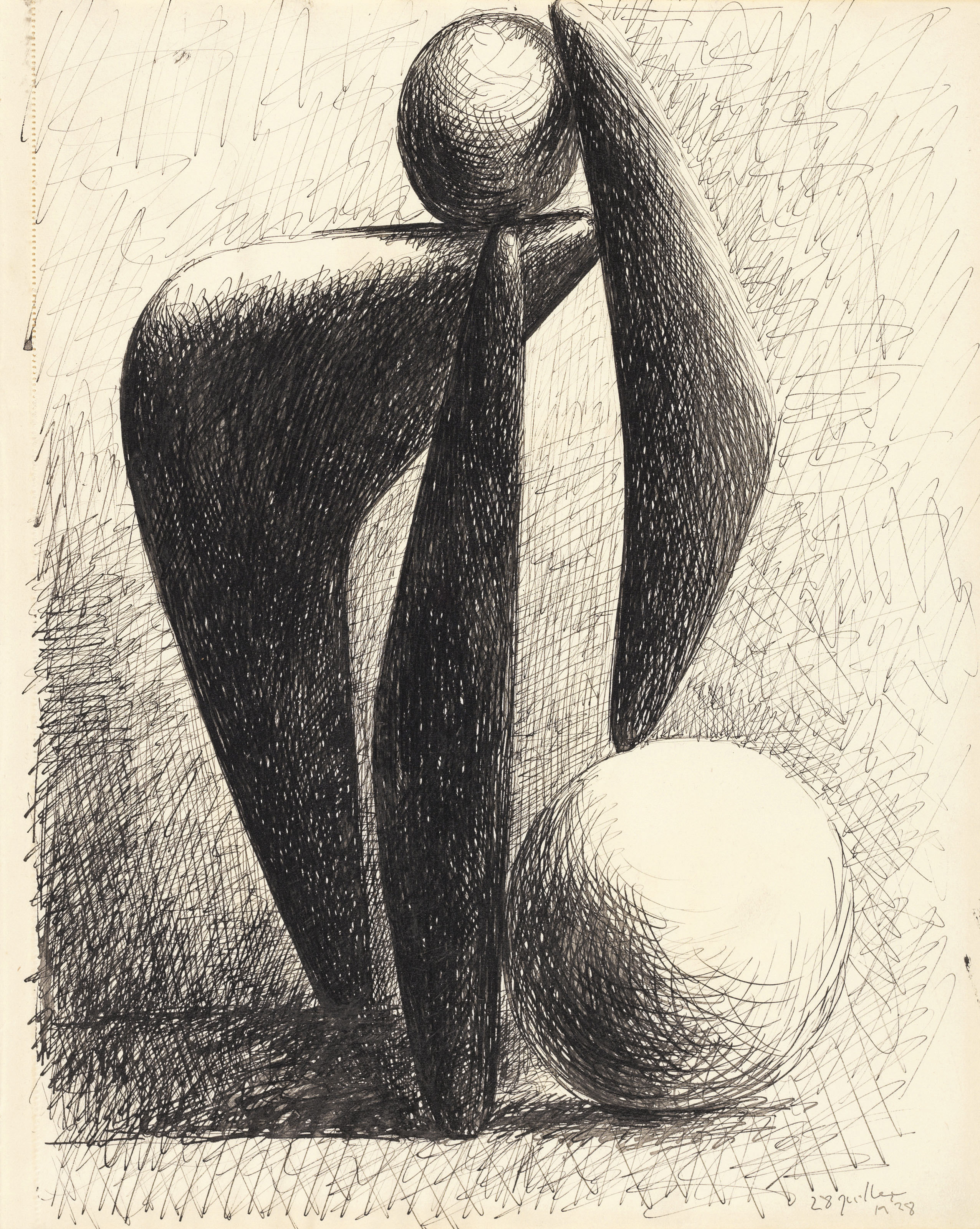 Carnet — Десен (Динарская книжка 1044, стр. 2, Беньез, проект памятника ООН)