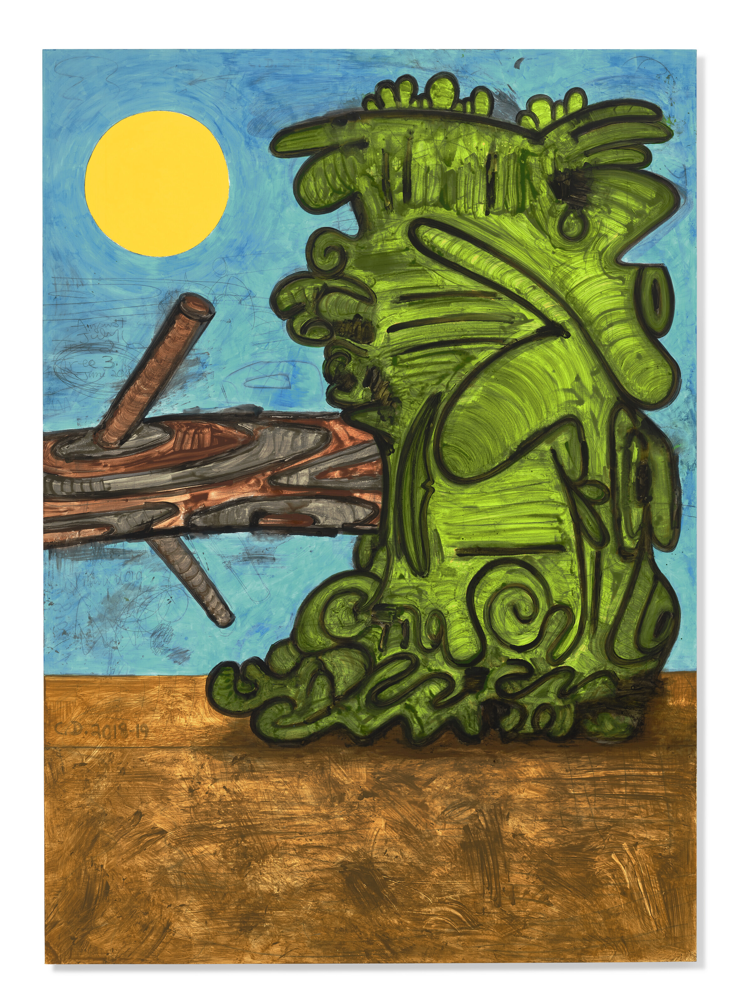 Carroll Dunham — Дерево 3, изображение 1